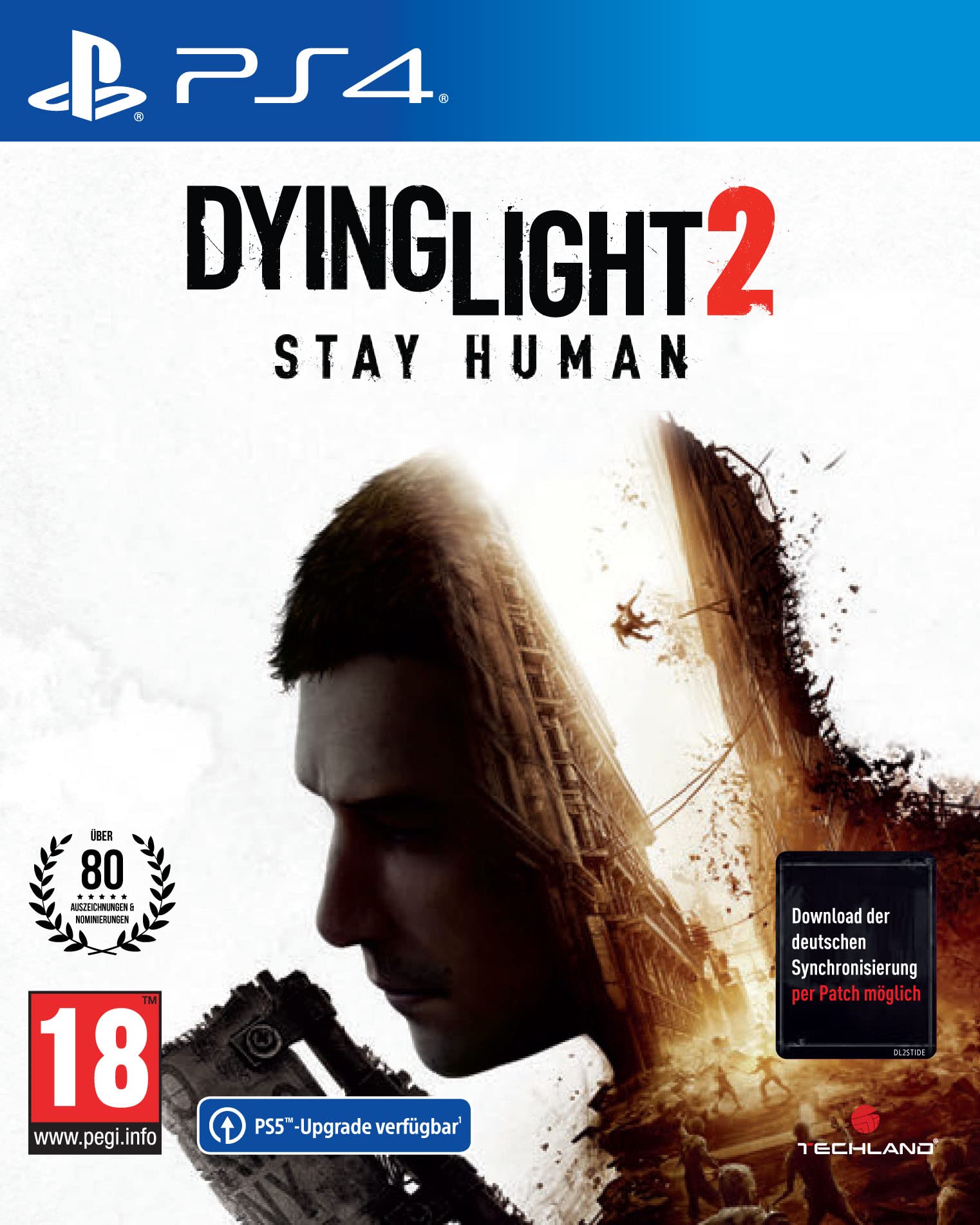 Dying Light 2 Stay Human - PlayStation 4 Game | Open-World Zombie Survival RPG | PEGI 18 | Perfect for Horror Game Fans & Action Adventure Lovers