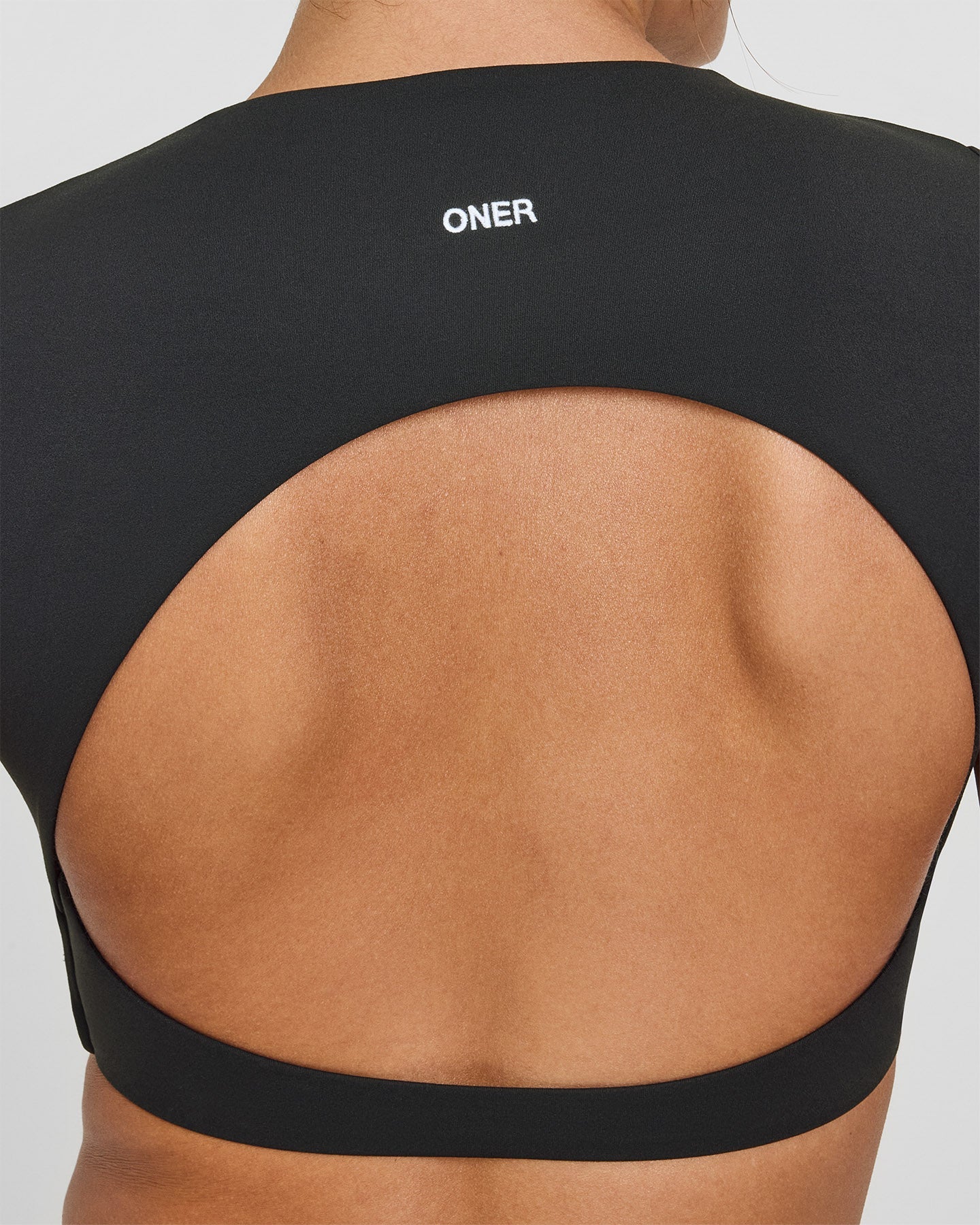SoftMotion™ Short Sleeve Crop Top - Soft Black Women's Fashion T-Shirt | Yoga, Workout, Casual Wear