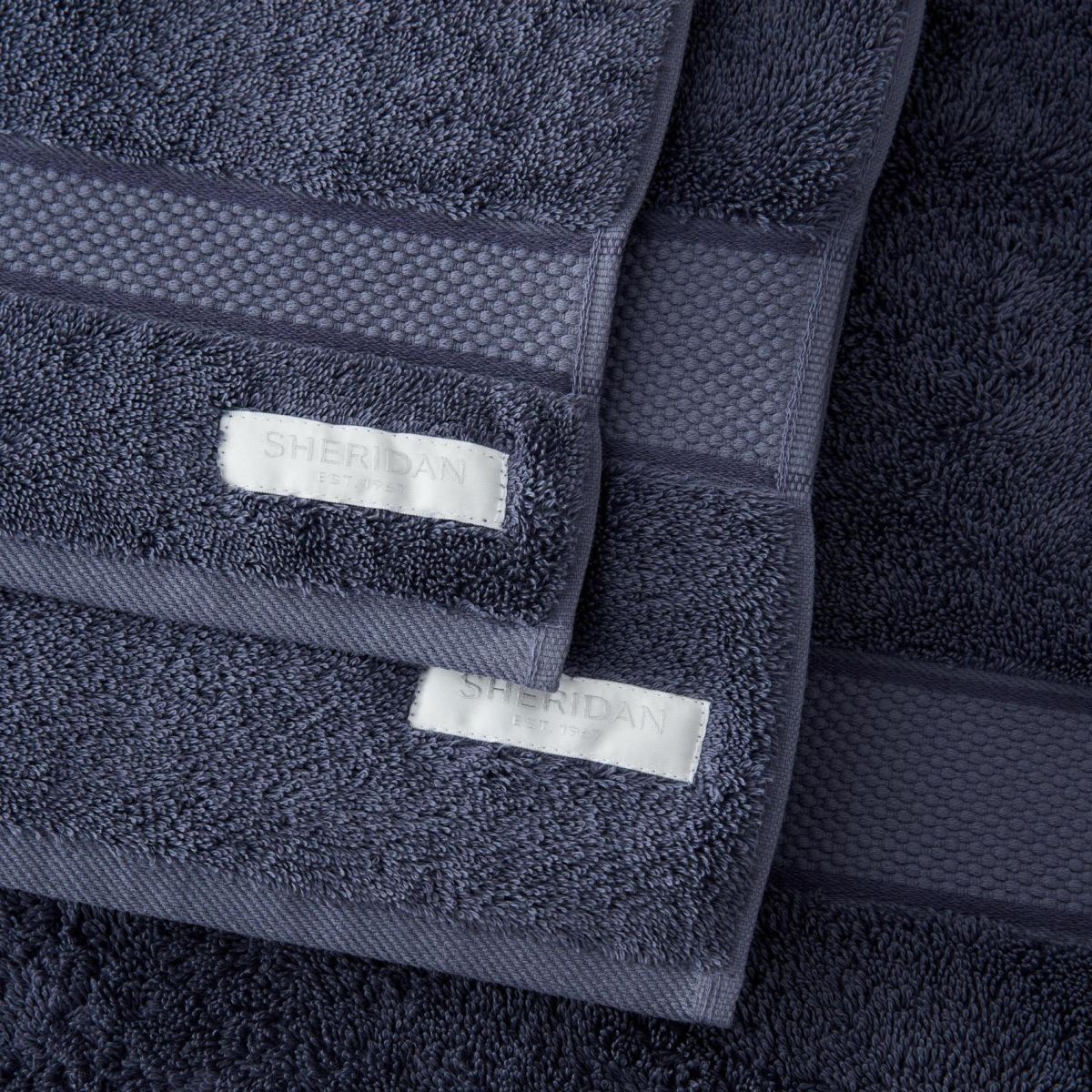 Luxury Egyptian Cotton Bath Towels Set - Super Soft & Absorbent 6-Piece Towel Collection by Sheridan | Perfect for Spa, Bathroom, and Hotel Use
