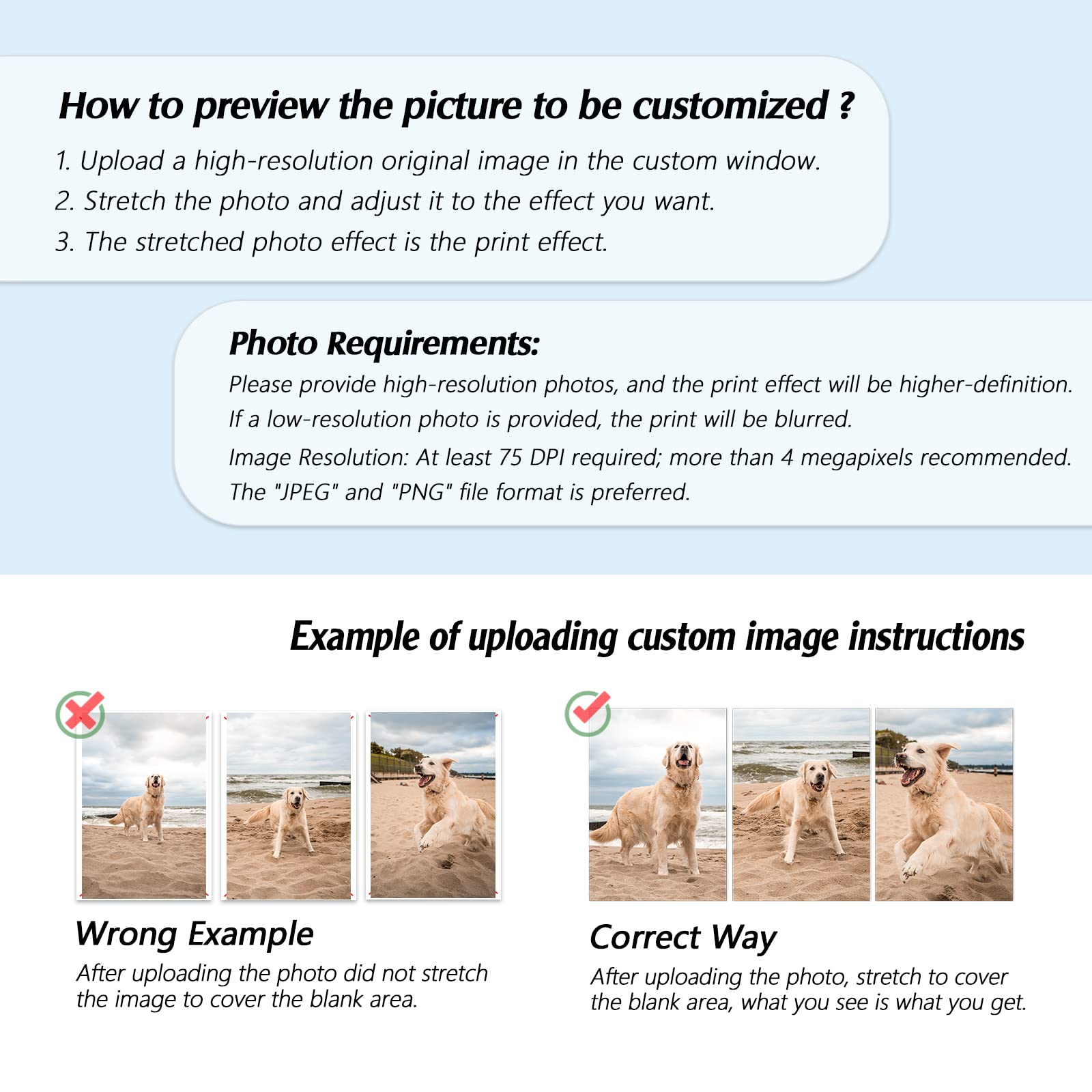 Custom Canvas Prints with Your Photos - 3 Panel Personalized Picture Wall Art | Wedding, Family & Friends Gift Idea | Framed & Ready to Hang (20x28 Inches, 3 Photos) | Perfect for Living Room, Bedroom Decor & Anniversary Presents