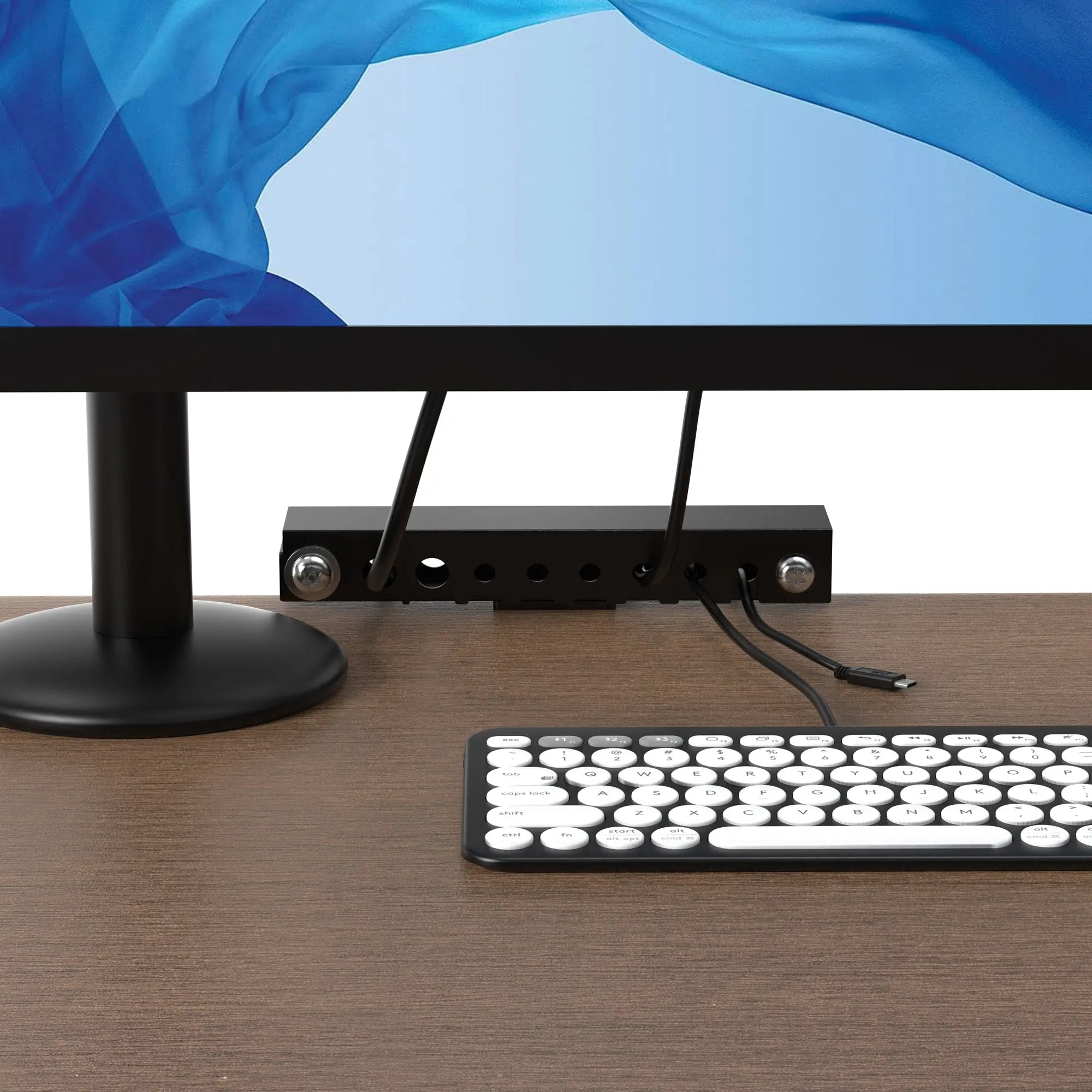 Lenovo Think Tiny PC CTA Cabling Enclosure - Durable Cable Management Solution for Home & Office Workstations | Compact Design for Space-Saving Setup