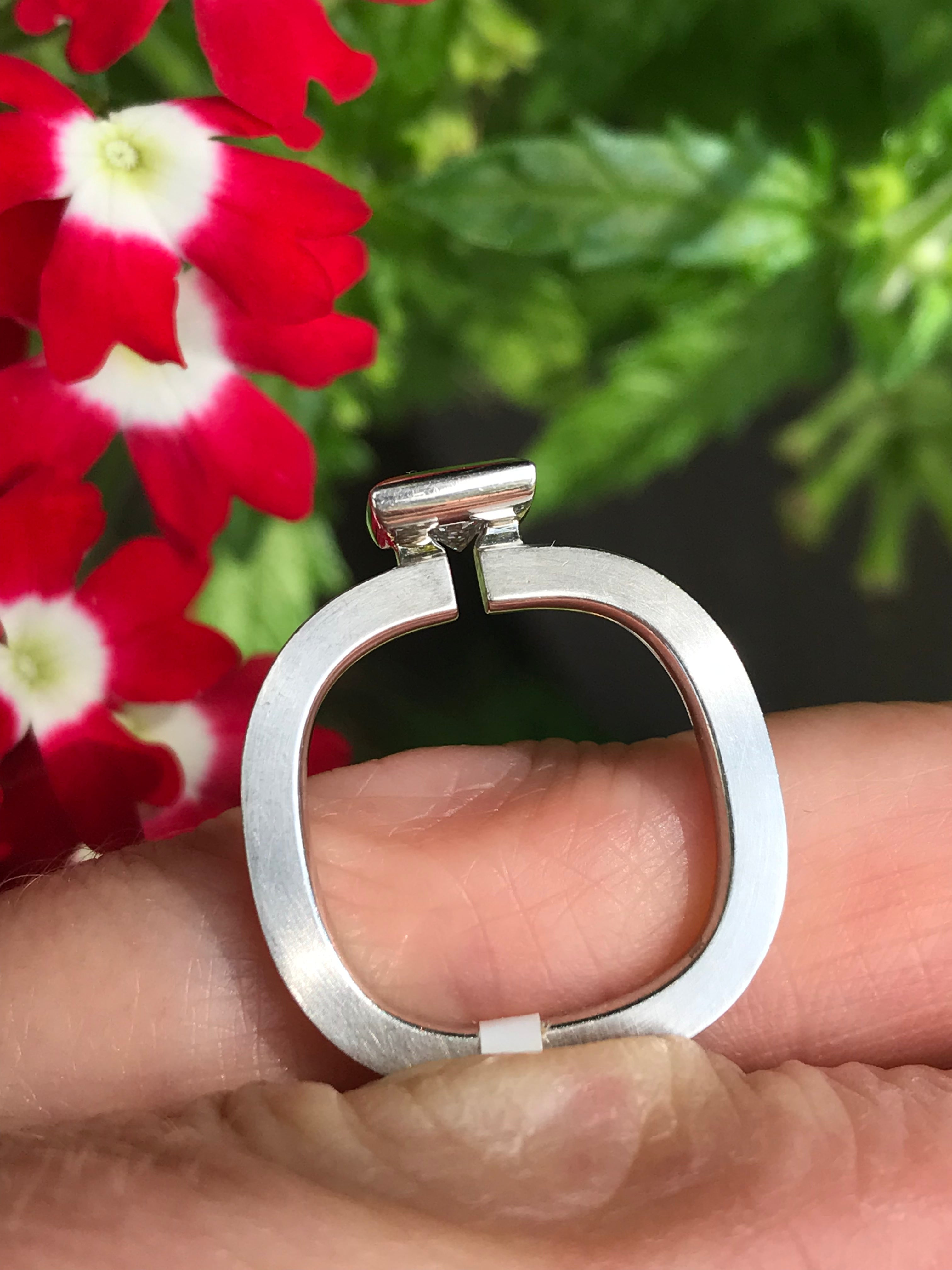 Henrich & Denzel Platinum 0.50ct Certified Natural Diamond Ring for Women - Elegant Engagement & Wedding Band for Special Occasions