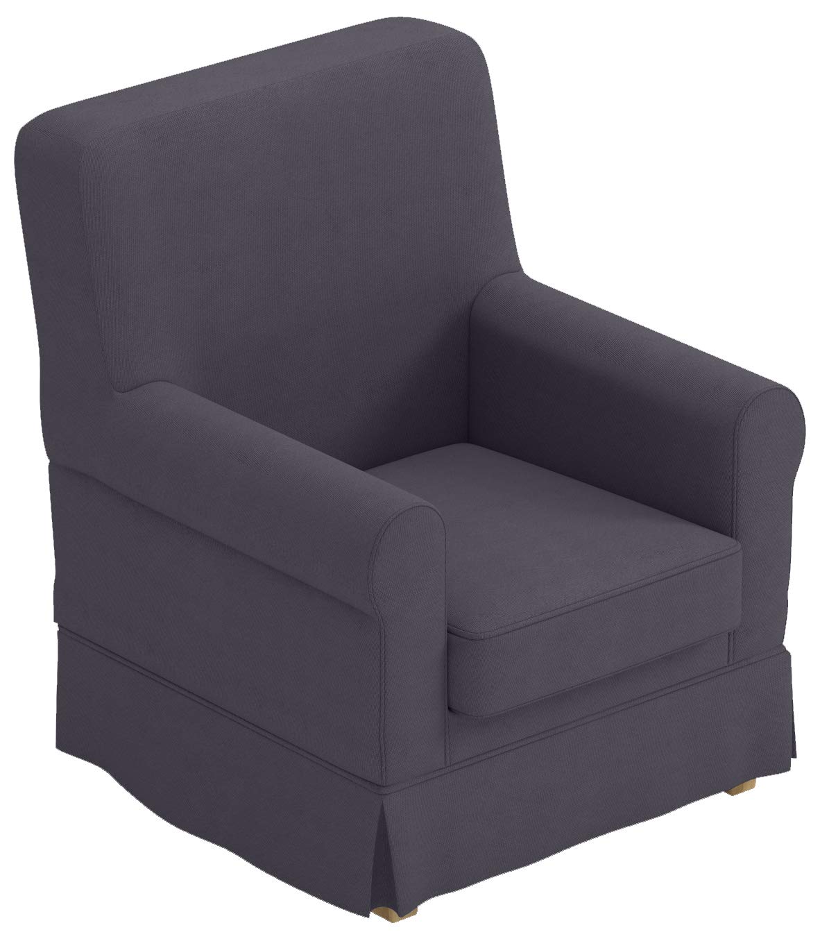 IKEA Jennylund Chair Slipcover Replacement - Dark Gray Sofa Armchair Cover | Compatible with Ektorp Jennylund | Perfect for Living Room, Bedroom & Home Decor