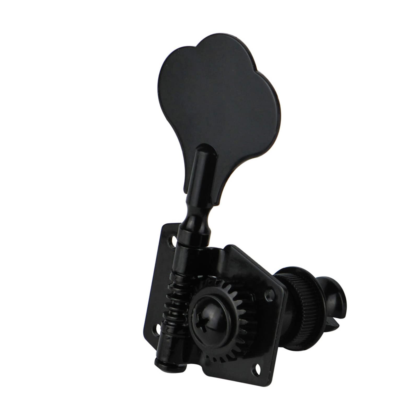 Premium 4-String Bass Guitar Tuning Pegs - Replacement Machine Heads for Electric & Jazz Bass (Right/Left Hand) - Perfect for DIY Repairs, Upgrades & Smooth Tuning Stability