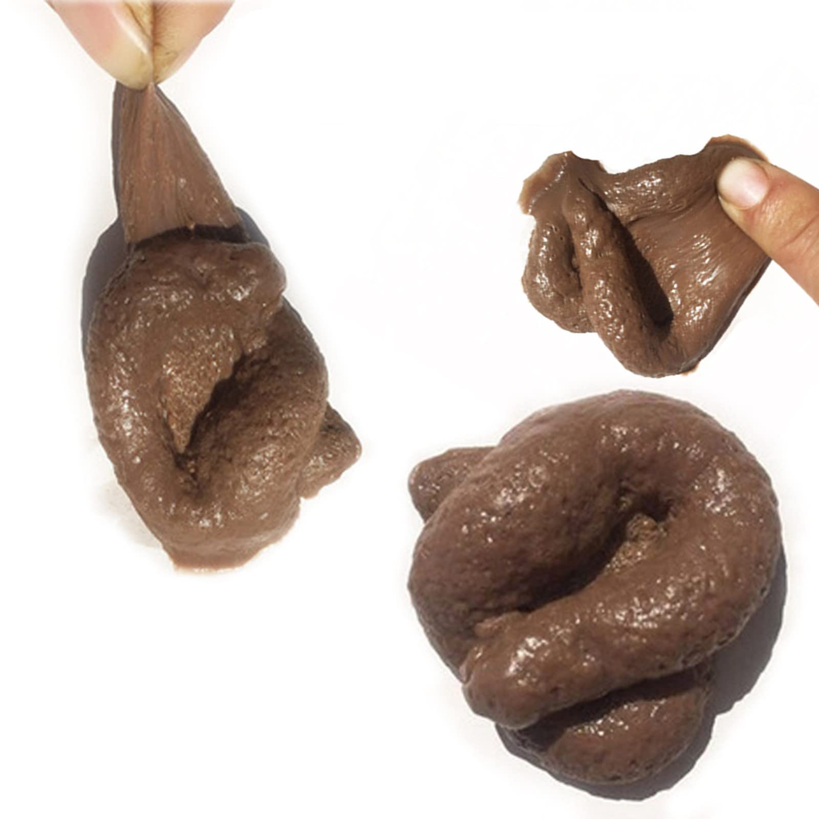 1Pc Realistic Fake Poop Prank Toy - Floating Novelty Gag Gift for Kids & Adults - Perfect for Halloween Pranks, Office Jokes, and Stress Relief