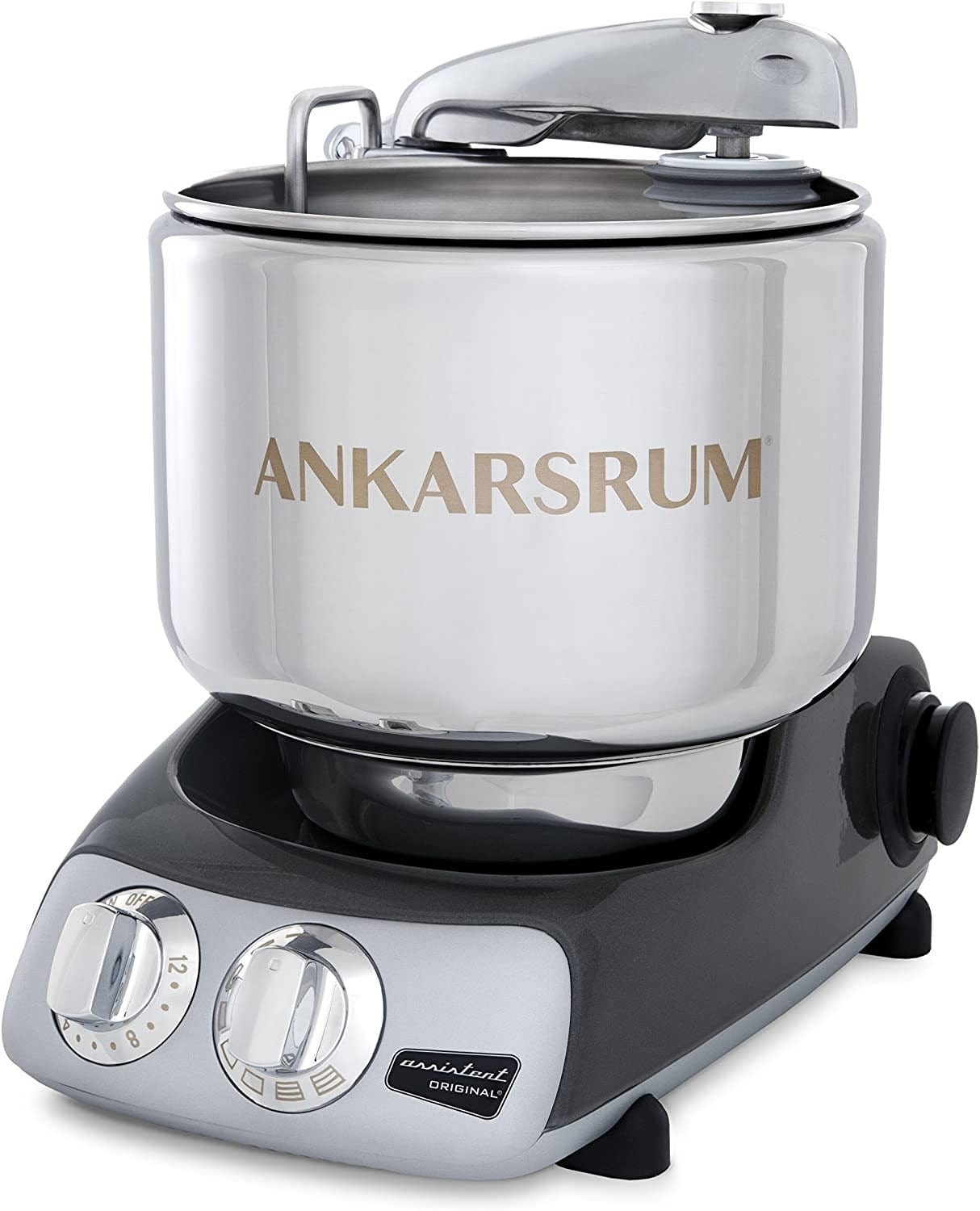 Ankarsrum Premium Stand Mixer 600W - Original Swedish Assistent Mixer Since 1940 - Top Performance Kitchen Appliance for Baking, Dough Kneading & Food Prep - Available in Multiple Colors