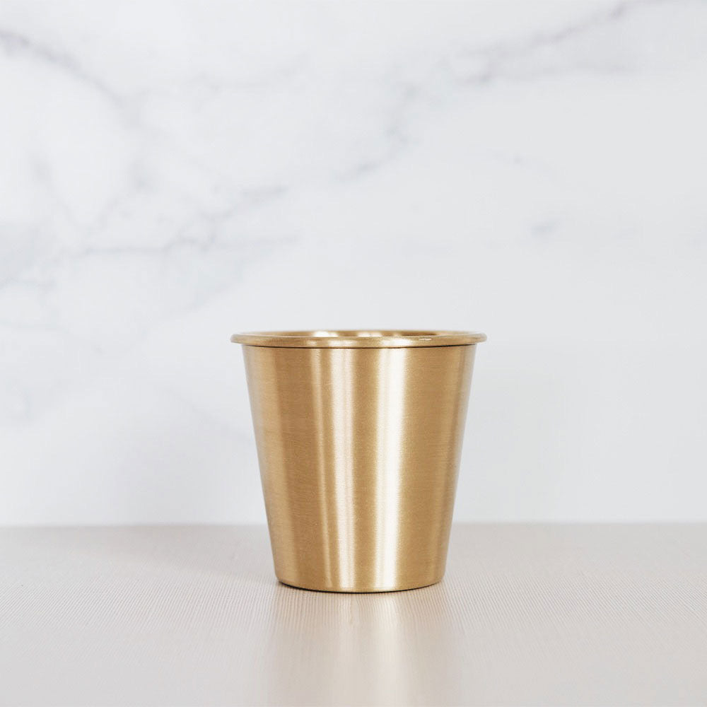 Premium Brass Cup - Elegant & Durable Drinking Vessel for Coffee, Tea & Cocktails | Perfect for Home, Office & Outdoor Use