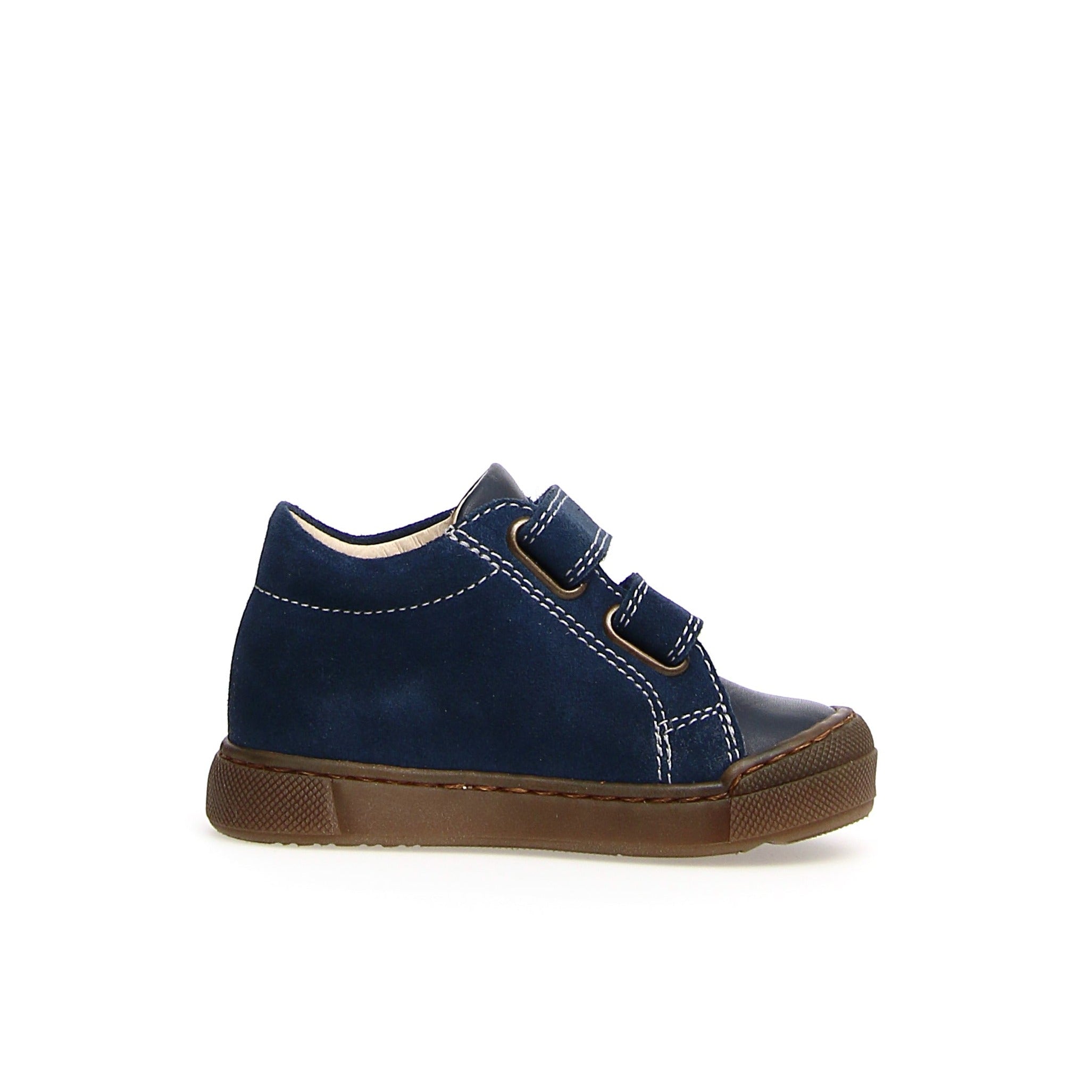 Falcotto Kids' Snopes Sneakers for Boys & Girls - Navy & Grey | Comfortable School Shoes for Play & Daily Wear