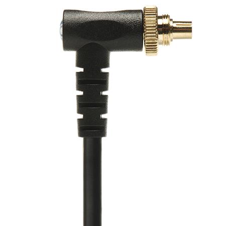 PocketWizard PC5N Locking PC Sync Cable for Canon Nikon DSLR Cameras - Perfect for Studio Photography and Off-Camera Flash Setups