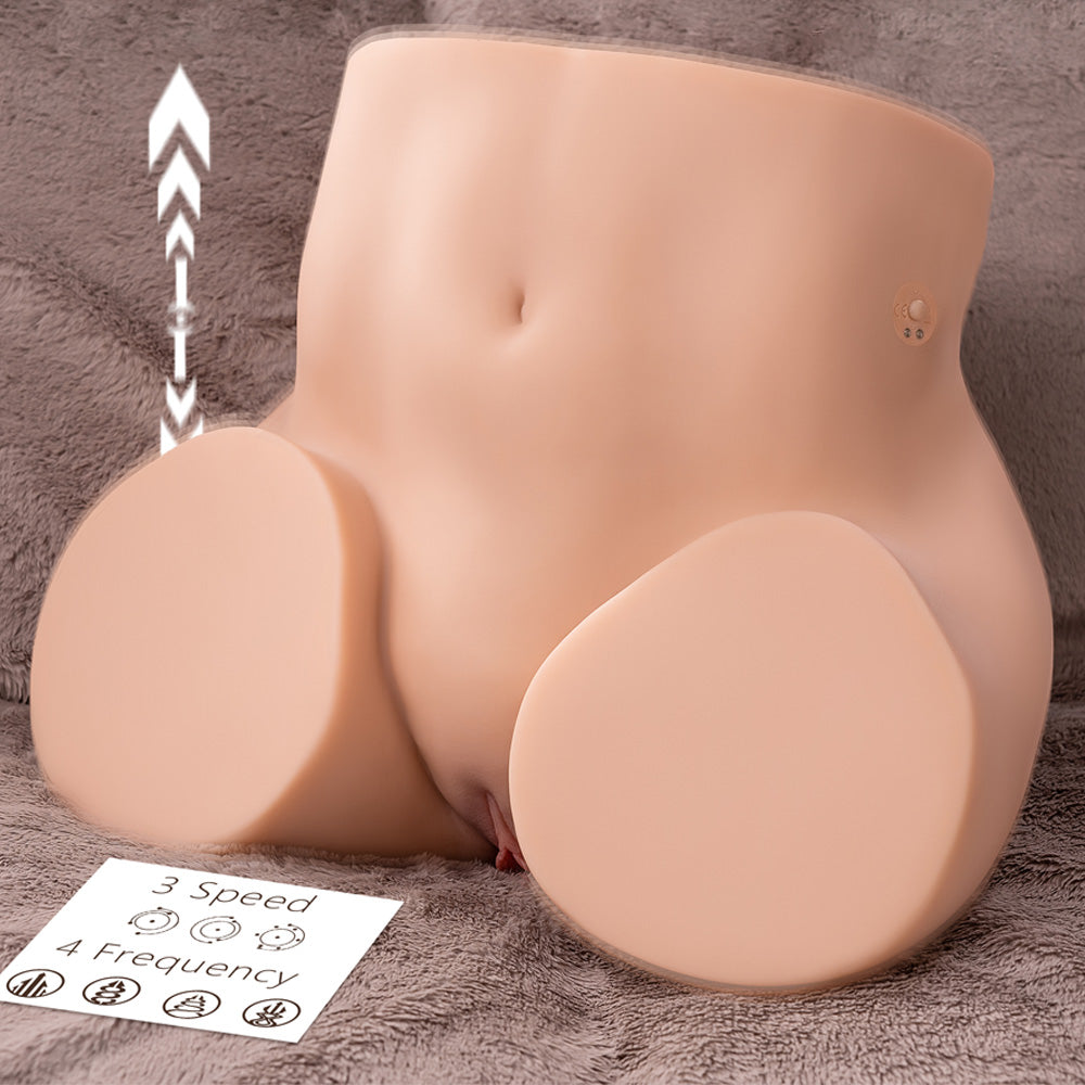 Realistic Auto Thrusting & Contracting Vagina Masturbator - Lifelike Adult Toy for Men with Powerful Suction & Heating Function | Perfect for Solo Pleasure & Couples Play