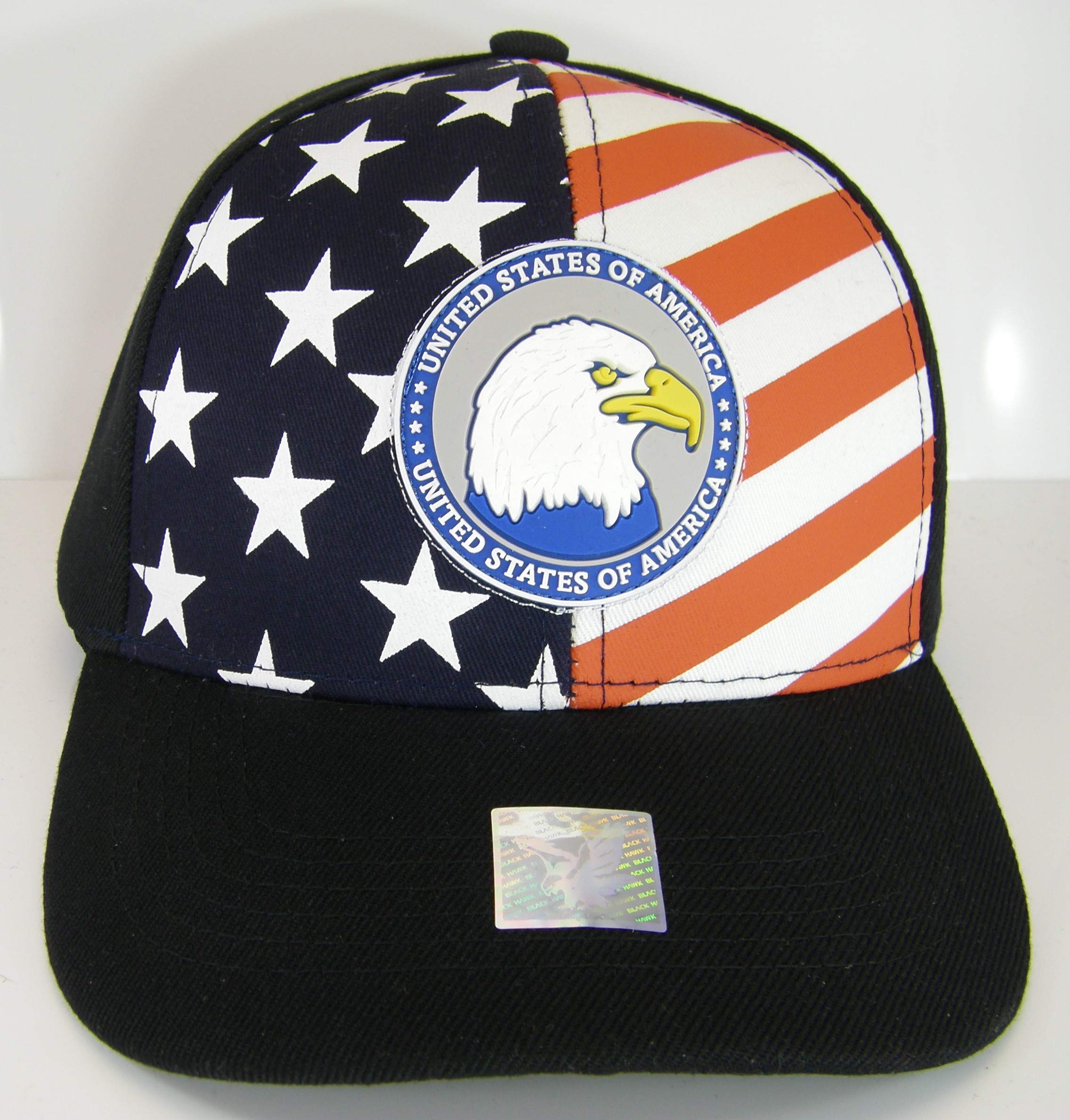 USA Flag & Eagle Patriotic Adjustable Baseball Cap - Perfect for 4th of July, Memorial Day & Outdoor Events
