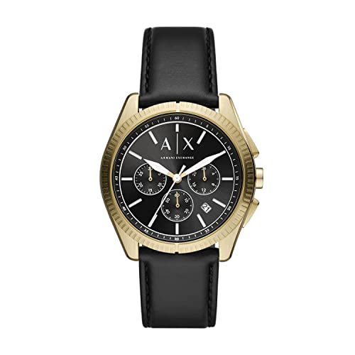 Armani Exchange Men's Chronograph Stainless Steel Watch - Waterproof Fashion Watch for Business & Casual Wear | Perfect for Office, Dating & Special Occasions