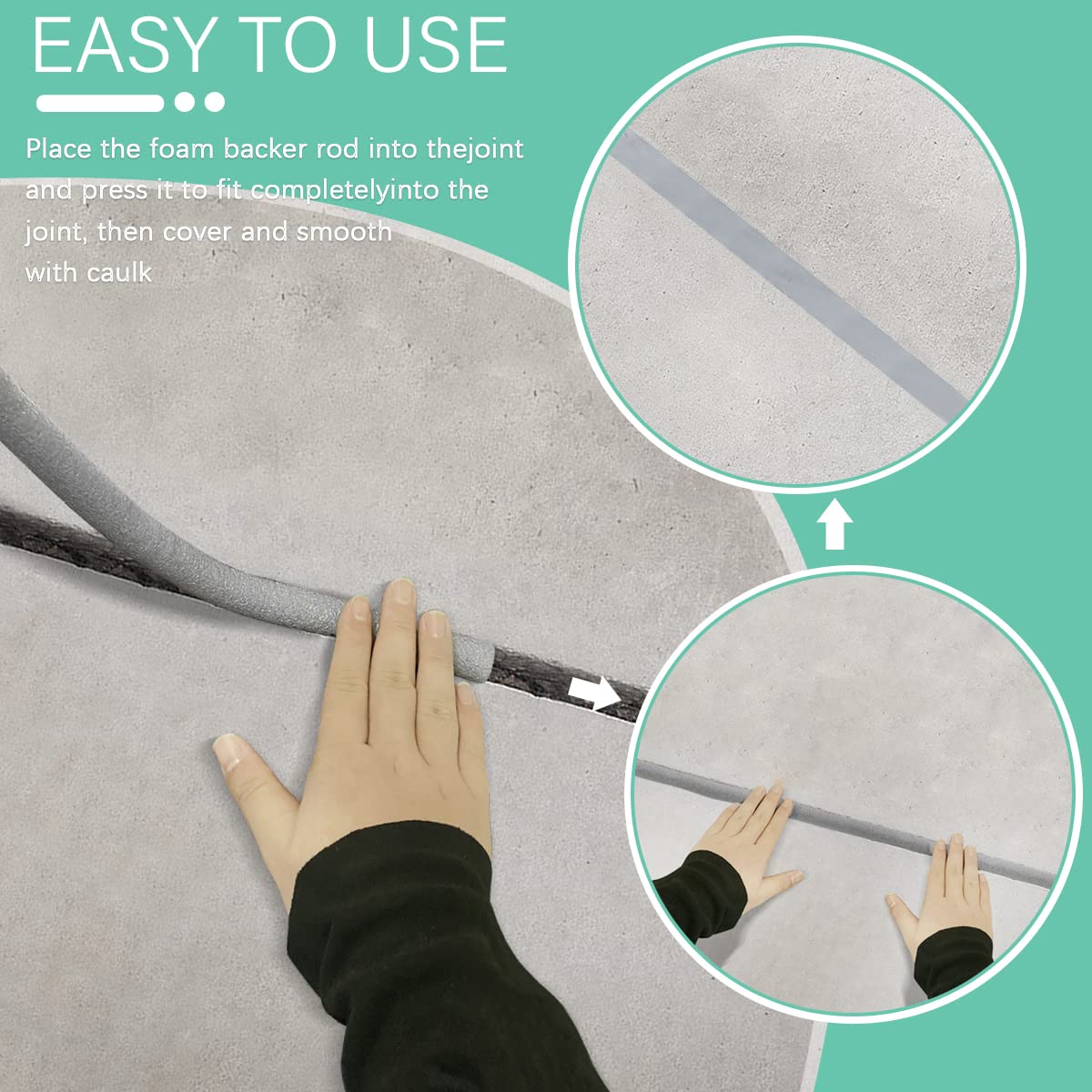 Storystore Backer Rod Foam Caulk Saver - 1/2