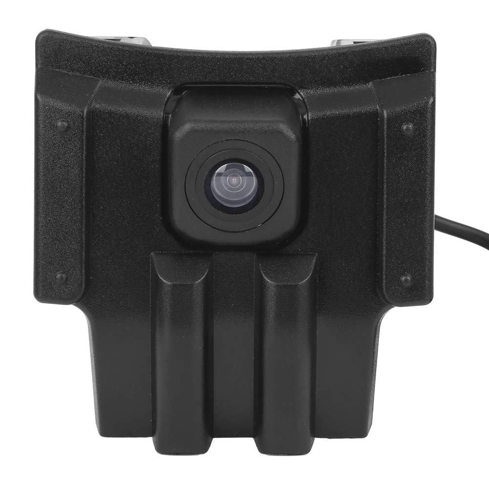 Yctze 180° Wide Angle Waterproof CCD Front View Camera for Car - Auto Parking Monitor & Forward View System - Perfect Replacement for 2018-2019 Vehicles - Ideal for Tight Parking Spaces & Blind Spot Monitoring