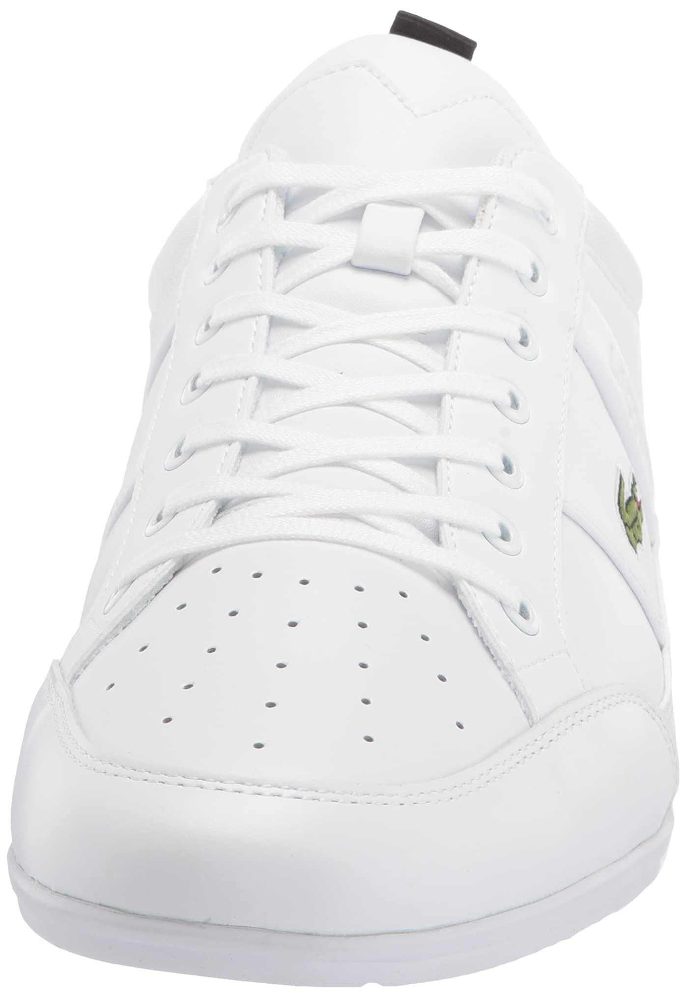 Lacoste Men's Chaymon Sneakers - Classic White Leather Casual Shoes for Men | Comfortable Walking & Fashion Sneakers for Everyday Wear, Work, and Travel