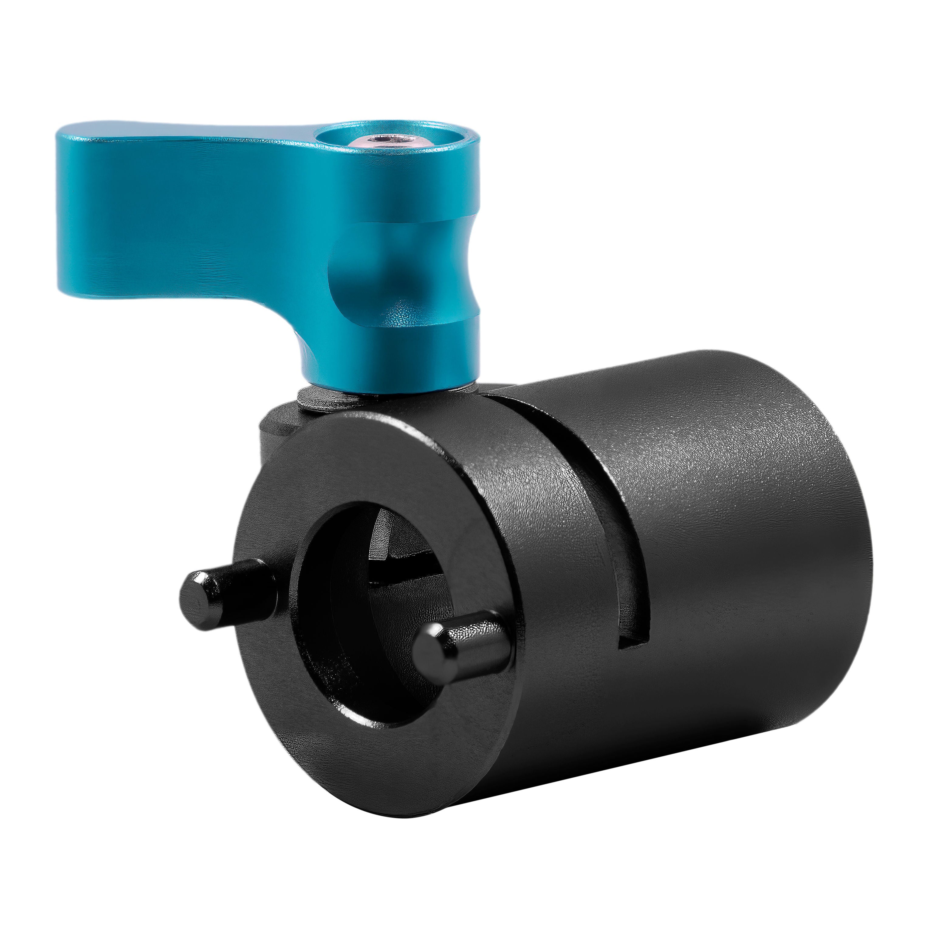Kondor Blue ARRI 15mm Pin Rod Clamp (Black) - Professional Camera Rigging Accessory for DSLR, Mirrorless & Cinema Cameras