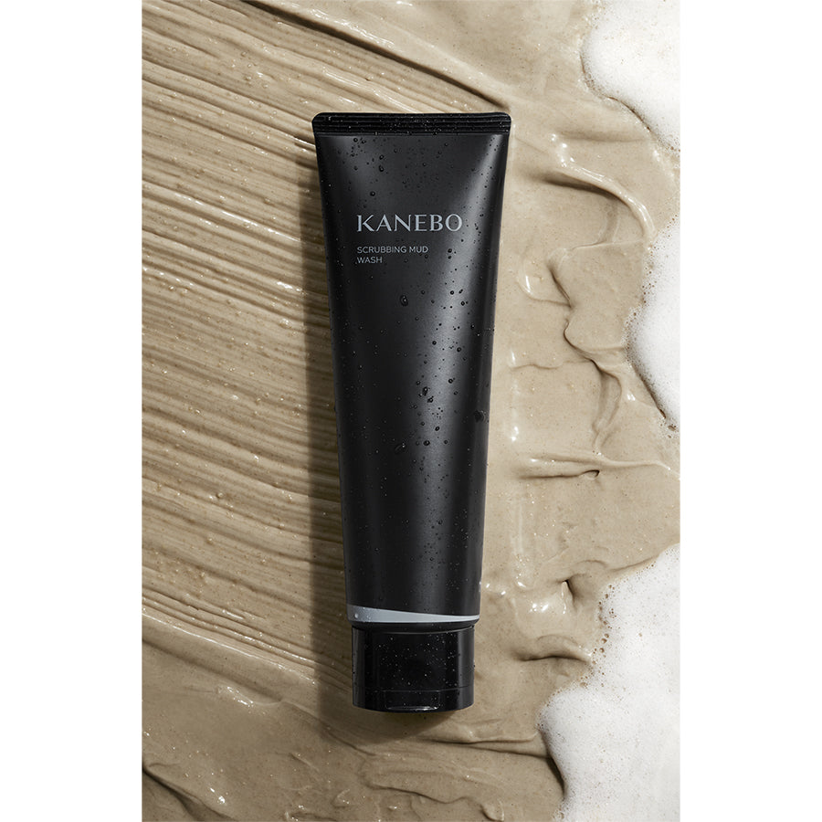 KANEBO Exfoliating Mud Wash - Deep Cleansing & Pore Refining Facial Scrub for Glowing Skin | Perfect for Daily Skincare & Spa Nights
