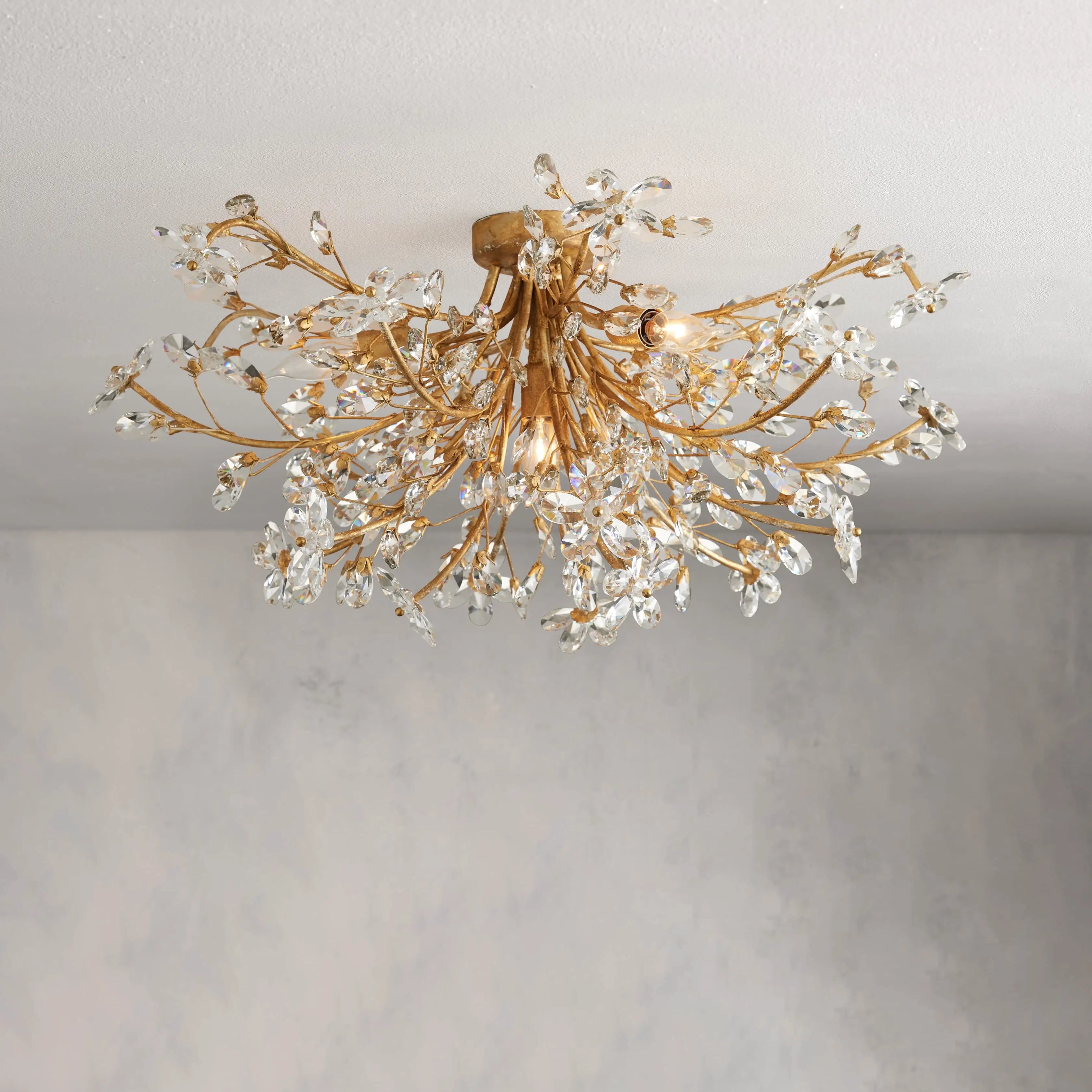 Fiore Flushmount Ceiling Light - Modern LED Flush Mount Lighting Fixture for Bedroom, Kitchen, Hallway | Energy Efficient & Easy Installation