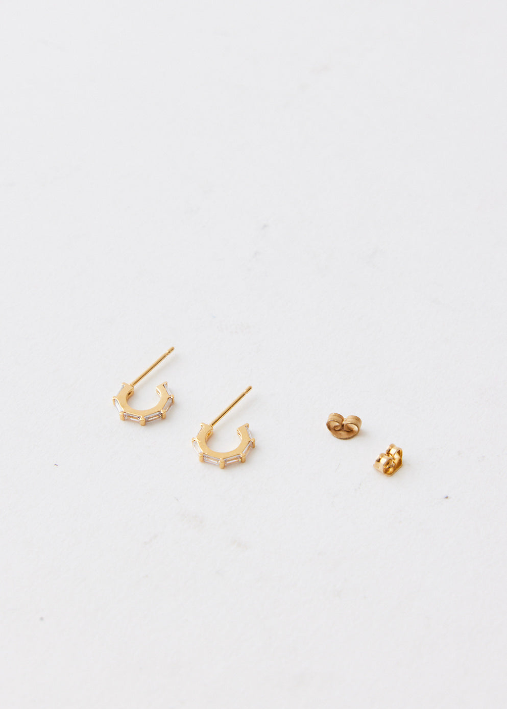Angie Mini Hoop Earrings - 14K Gold Plated Small Hoop Earrings for Women, Dainty Everyday Jewelry Gift for Her | Perfect for Work, Date Night & Casual Outfits