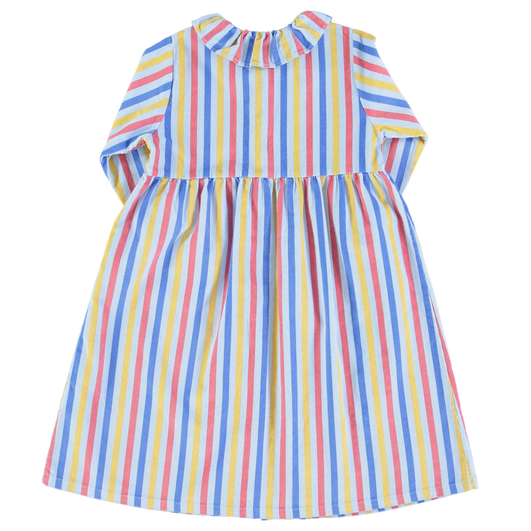 Piupiuchick Women's Long Striped Shirt Dress - Casual Flowy Tunic Dress for Summer, Beach, Office & Date Night