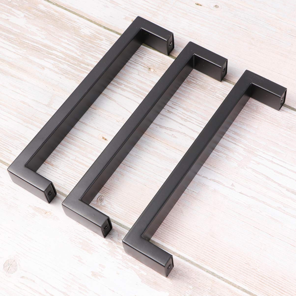 Veemoon 5-Pack Matte Black Modern Cabinet Knobs - Dresser Drawer Pulls, Kitchen Cupboard Handles, Wardrobe Door Knobs for Home Furniture (Ideal for Kitchen Cabinets, Bedroom Dressers & Bathroom Storage)