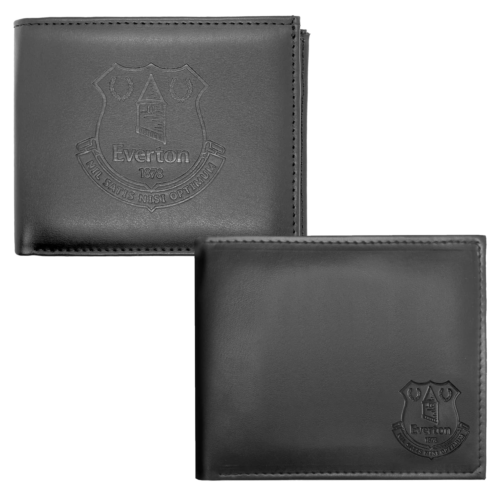 Official Everton FC Men's Leather Wallet with Embossed Crest - Perfect Football Gift for Fans & Match Day Accessories
