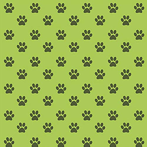 Green with Footprints