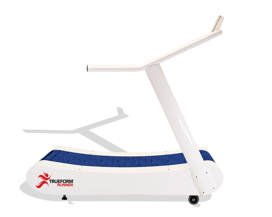 TrueForm RUNNER Non-Motorized Curved Treadmill for Home Gym - White | Professional Running Trainer for Indoor Fitness & Cardio Workouts