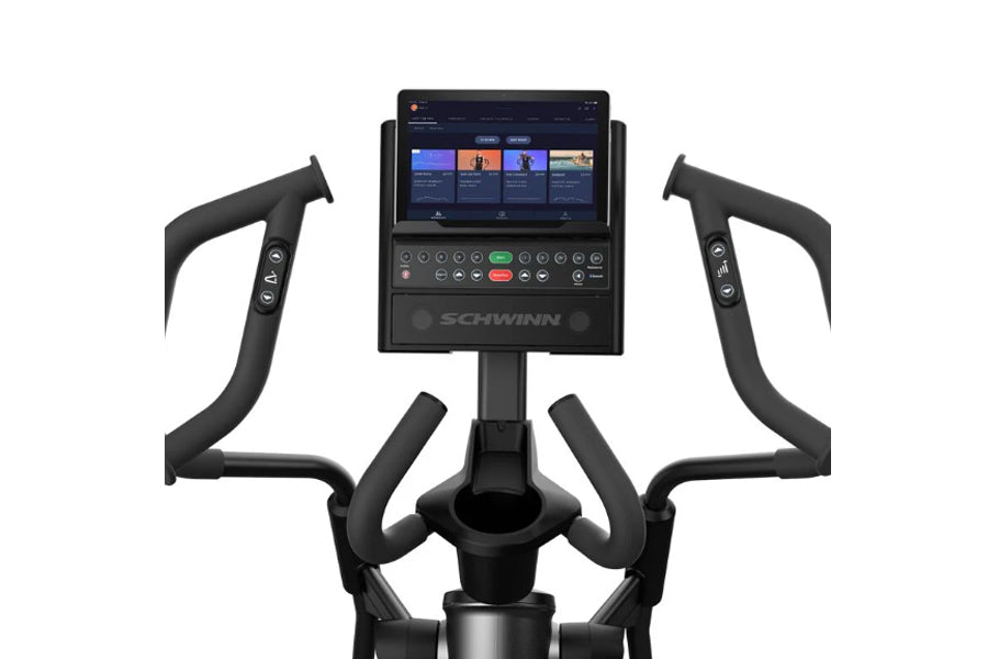 Schwinn 490 Elliptical Machine - Low Impact Cardio Trainer for Home Gym | Perfect for Small Spaces & Full-Body Workouts