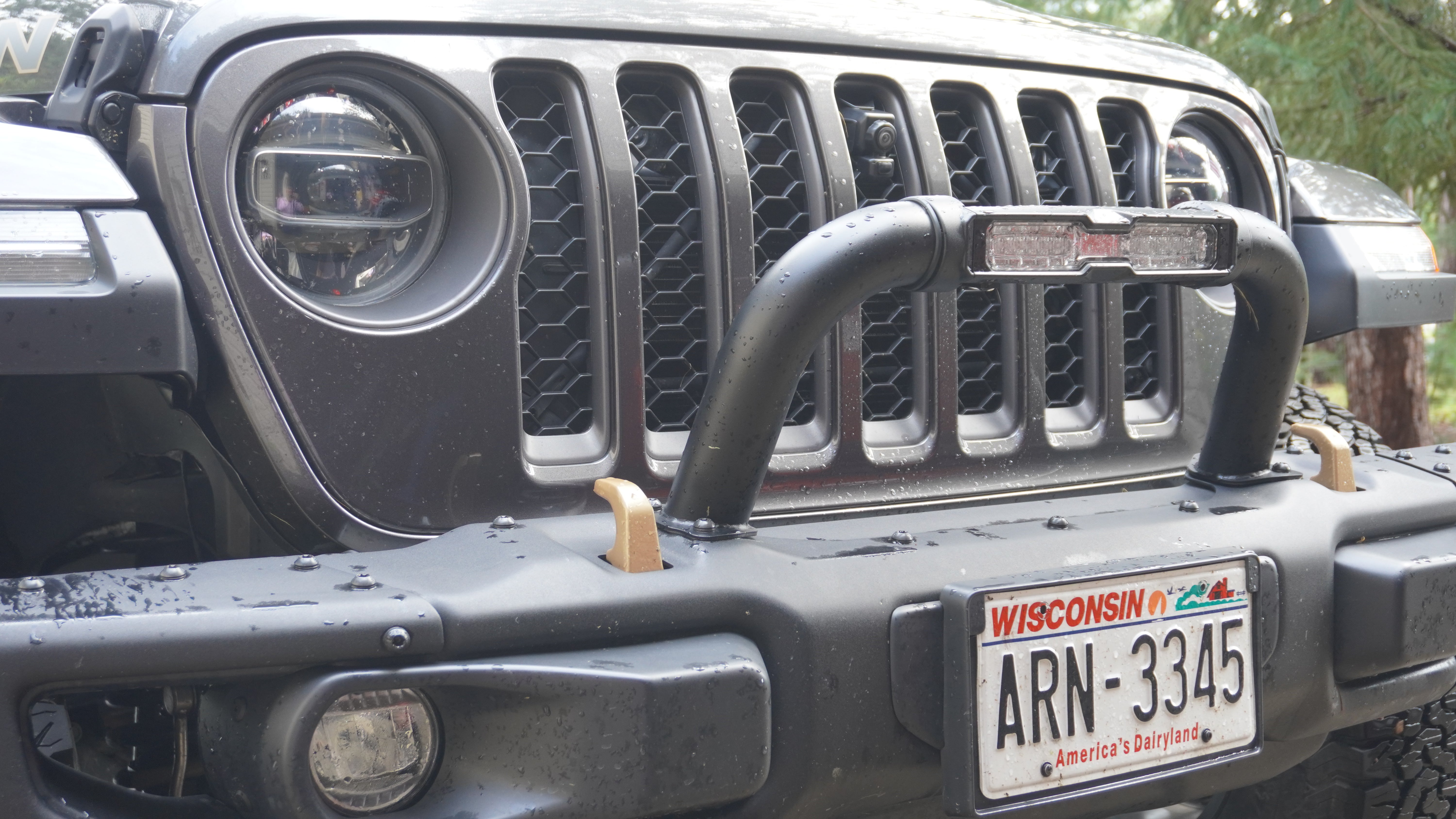 TYRI V12 Black 4300 eLumen Hyperion LED Light Bar for Jeep Wrangler JL - Off-Road Adventure & Night Driving Lighting Solution