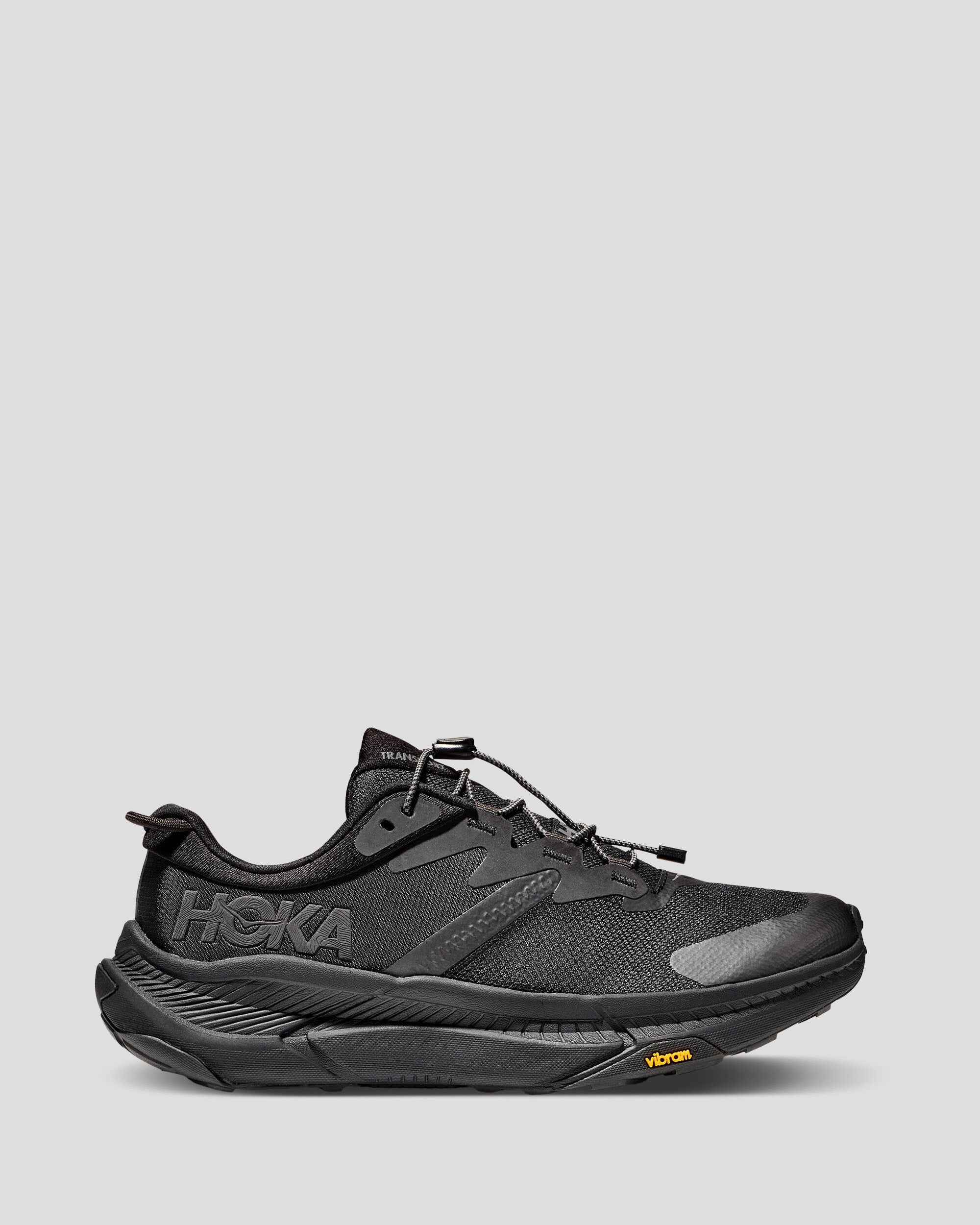 Hoka Transport Women's Walking Shoes - Black/Black | Comfortable & Supportive for Walking, Travel & Everyday Wear