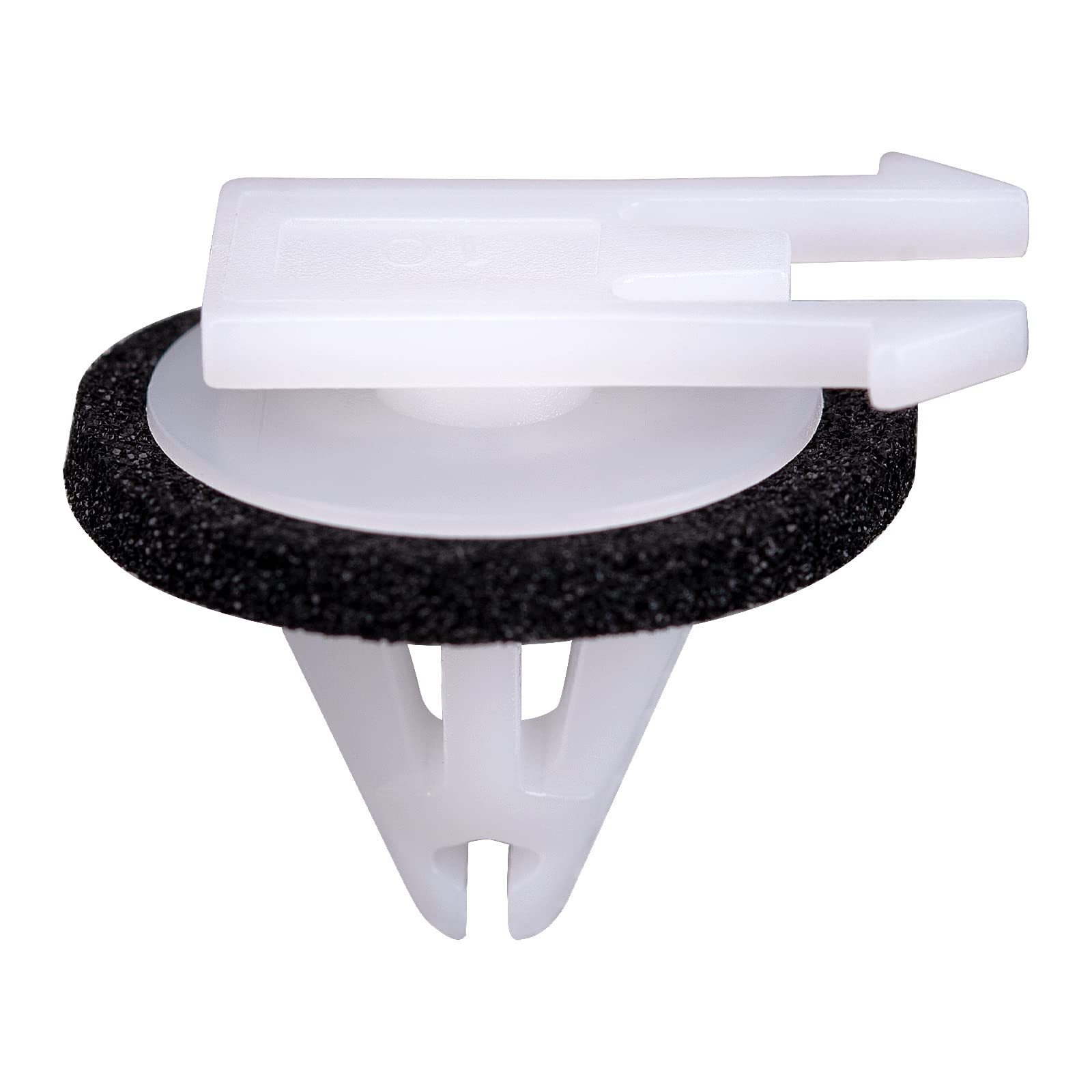20pcs GM 11611375 Moulding Clips with Sealer for Enclave ATS Impala Silverado SS Sierra - Car Door Panel Trim Fasteners for Secure Fit & Weather Protection - Perfect for Auto Body Repair & DIY Installation