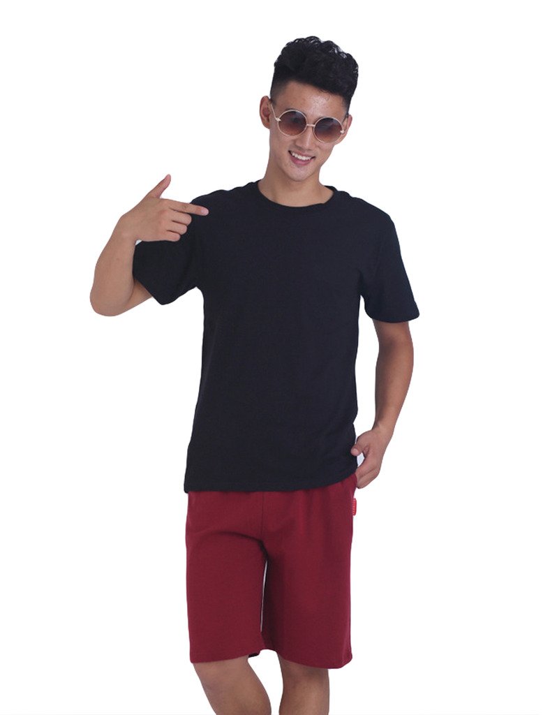 Men's Cotton Sports T-Shirt for Spring & Autumn - Breathable Casual Athletic Tee for Running, Gym Workouts & Outdoor Activities