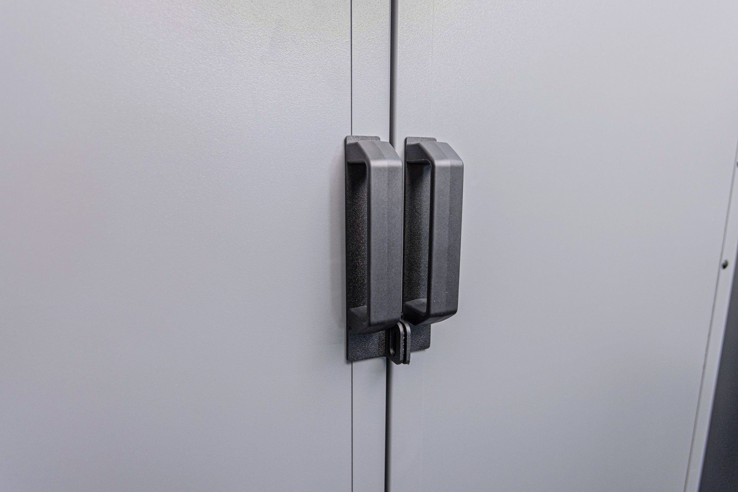 Levrack Locking Handle - Secure Storage Solution for Home, Office & Garage Organization - Heavy Duty Drawer & Cabinet Lock Mechanism