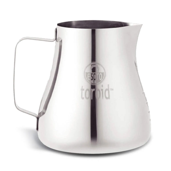 Espro Toroid Milk Jug - Professional Barista Steaming Pitcher for Latte Art & Coffee Making - Perfect for Home & Cafe Use