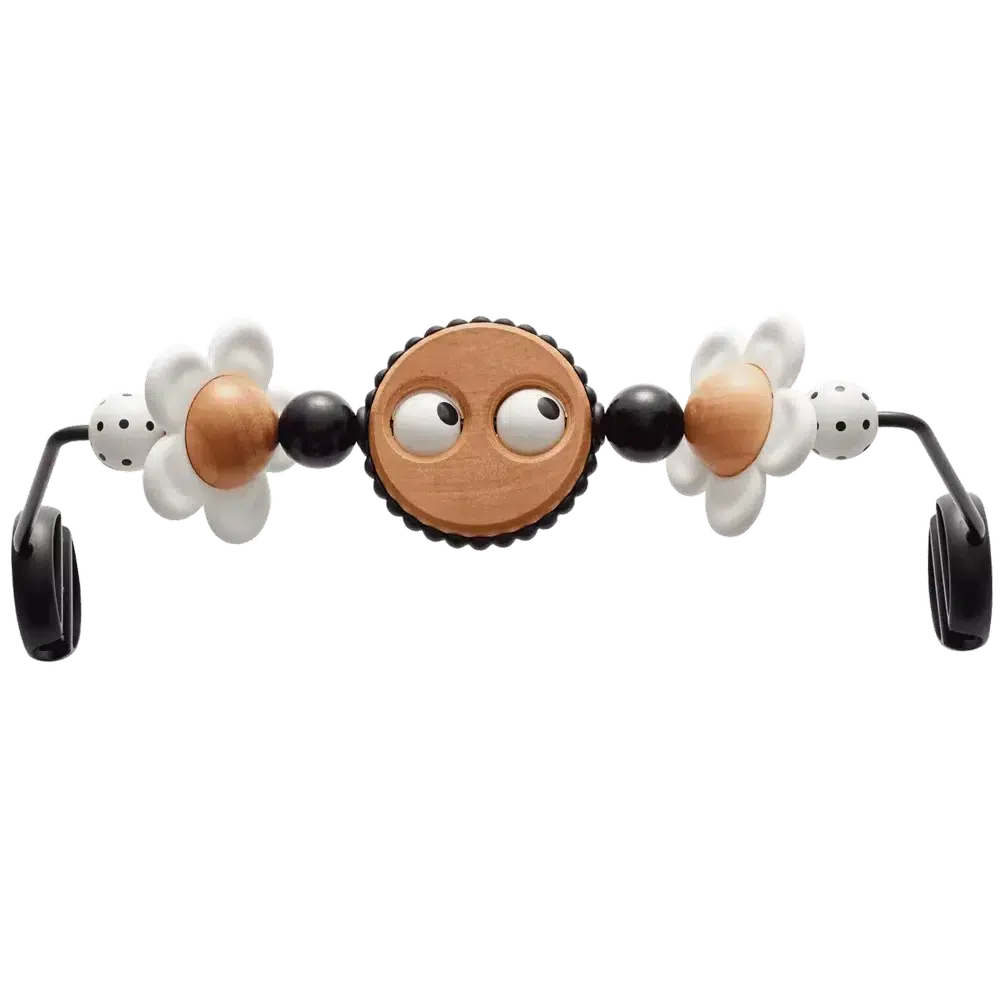 Baby Bjorn Balance Toy Bar with Black & White Googly Eyes - High Contrast Sensory Toy for Newborns & Infants - Perfect for Tummy Time, Visual Stimulation & Early Development