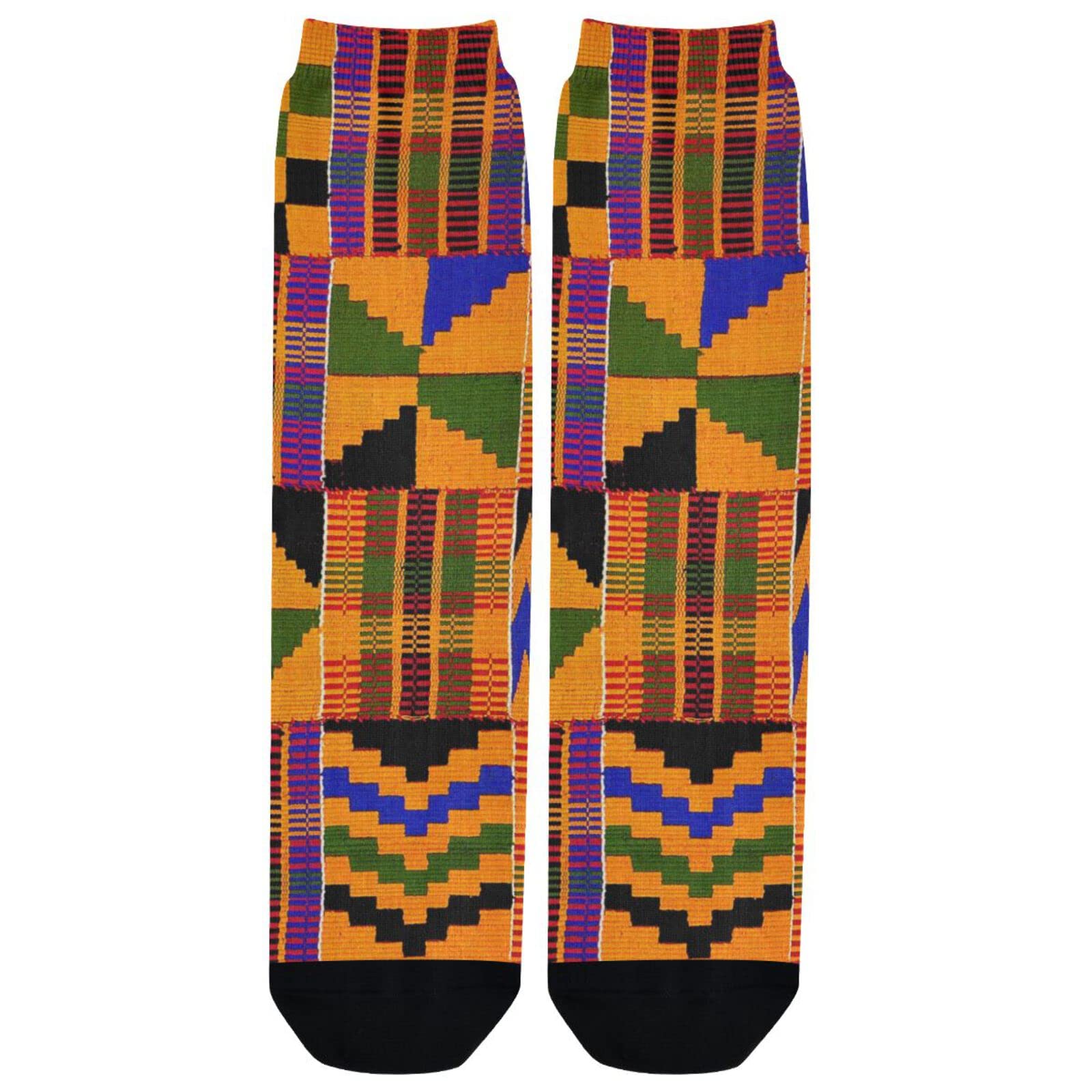 Men's Dress Crew Socks - Cushioned Athletic Casual Calf Socks with Fun Patterns - Novelty Gift Socks for Men - Perfect for Office, Sports & Everyday Wear