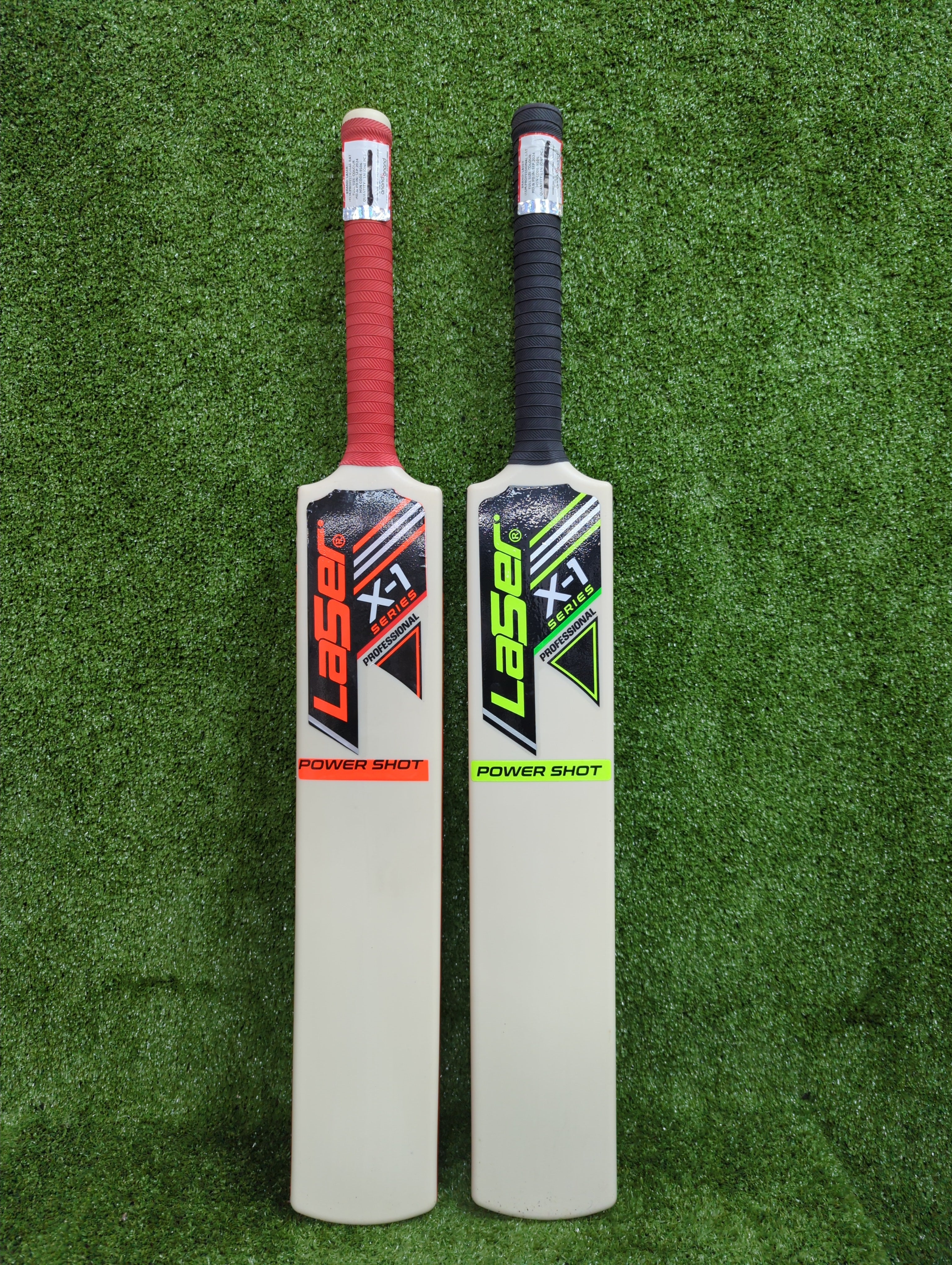 Laser Power Shot X1 Series Fiber Cricket Bat - Professional Grade for Cricket Matches & Training - Perfect for Outdoor & Indoor Games