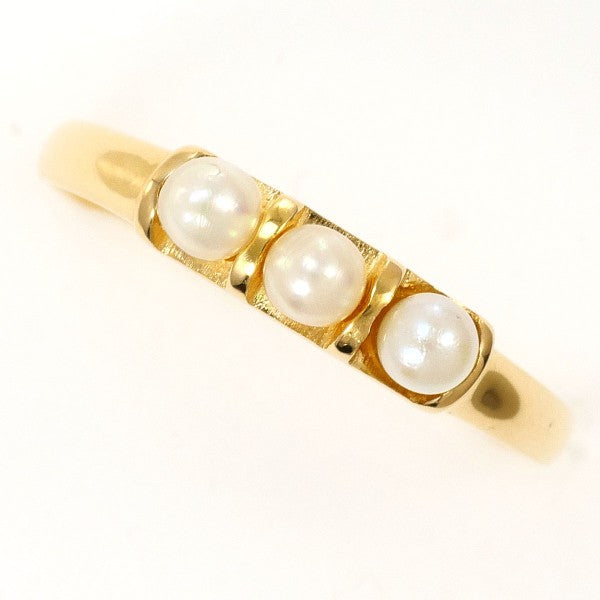 18K Yellow Gold Pearl Ring for Women - Elegant Pearl Jewelry for Weddings, Anniversaries & Special Occasions