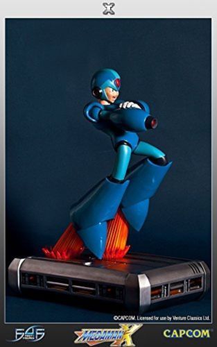 Capcom Mega Man X 17-Inch Limited Edition Collectible Statue by First 4 Figures - Perfect for Gaming Room Decor & Anime Collector's Display