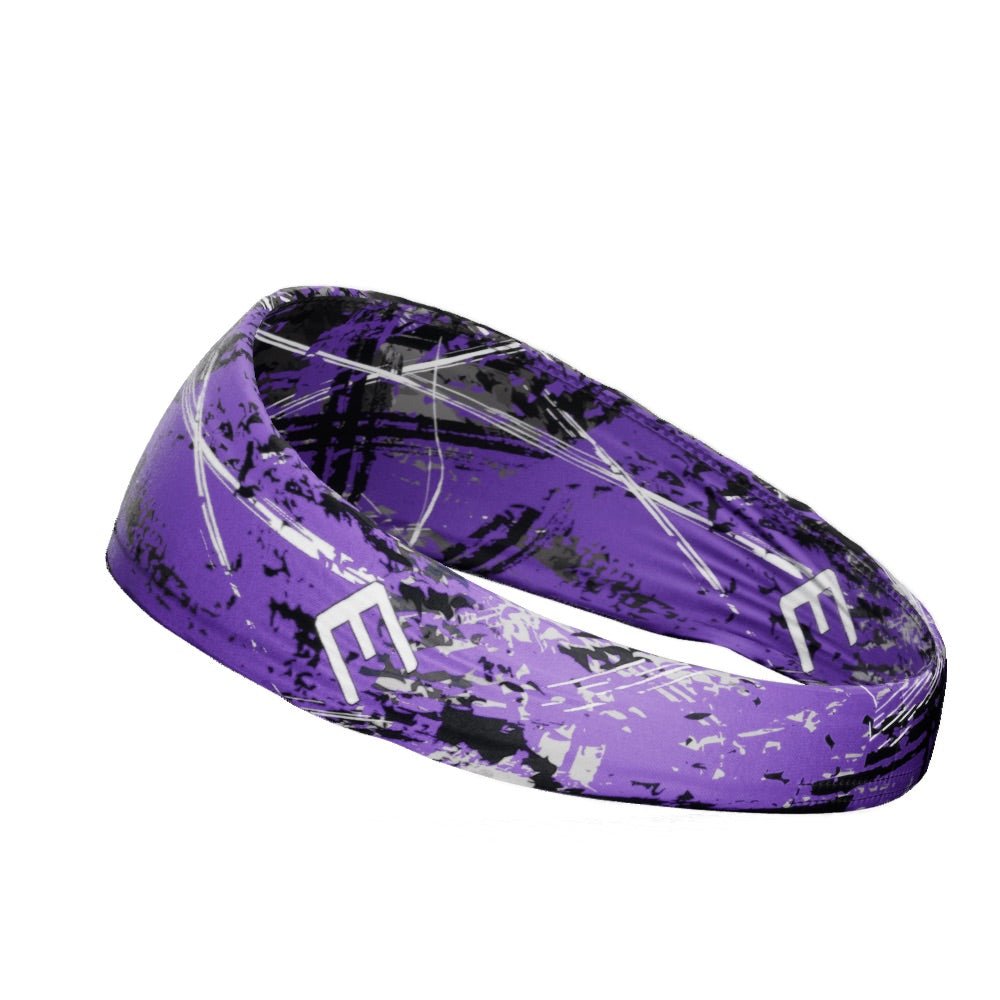 Stylish Wicked Purple Headband for Women & Girls - Soft & Comfortable Hair Accessory for Sports, Yoga, Workouts, and Everyday Fashion