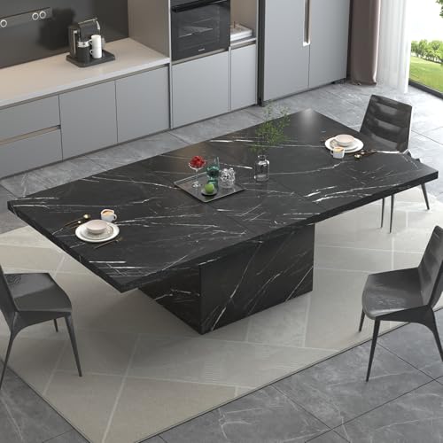 Black Faux Marble