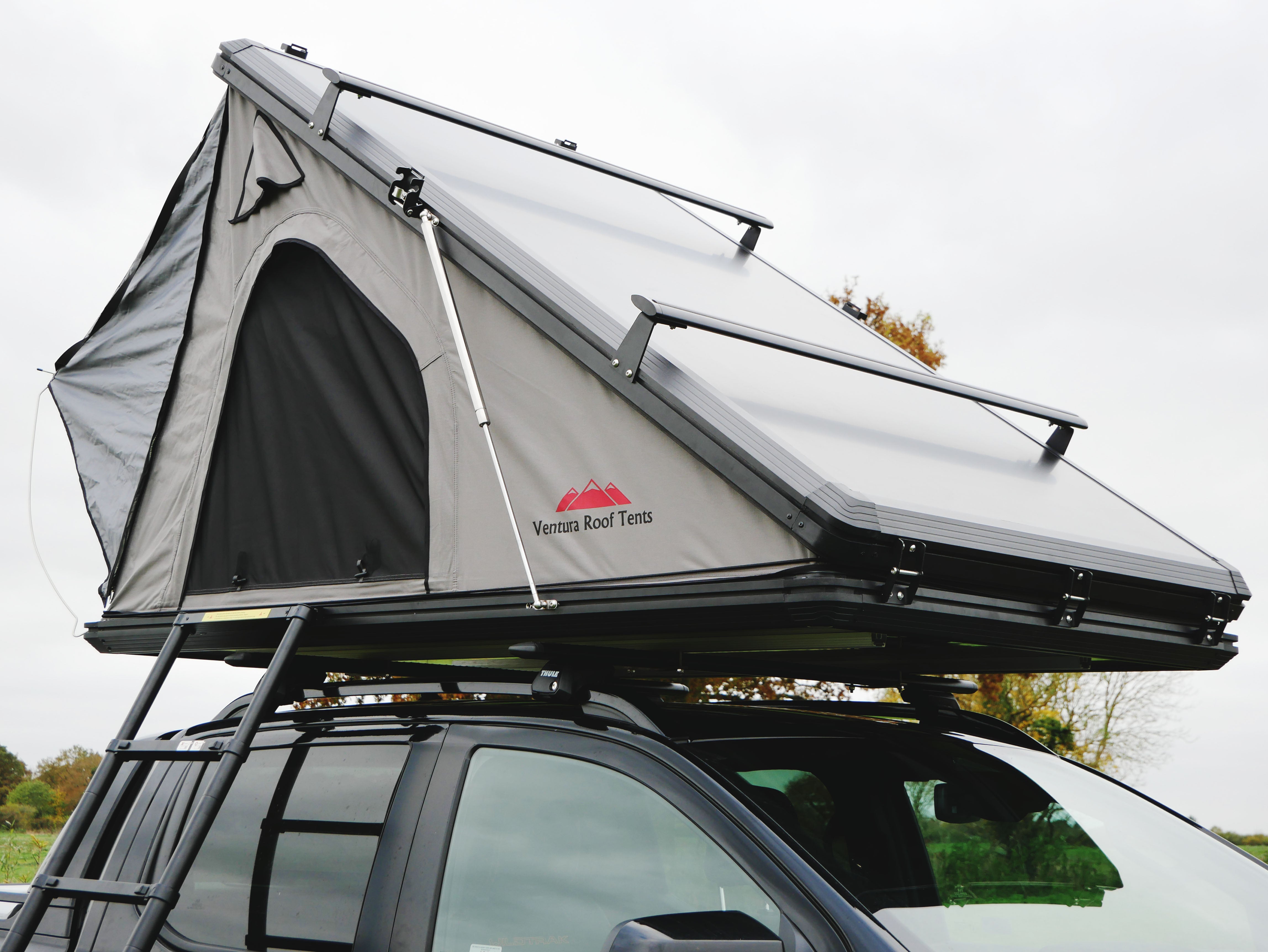 Ventura XL Aluminum Clamshell Roof Top Tent - Lightweight & Waterproof Rooftop Camping Shelter for Overlanding, Off-Road Adventures & Outdoor Travel (Pre-Order)