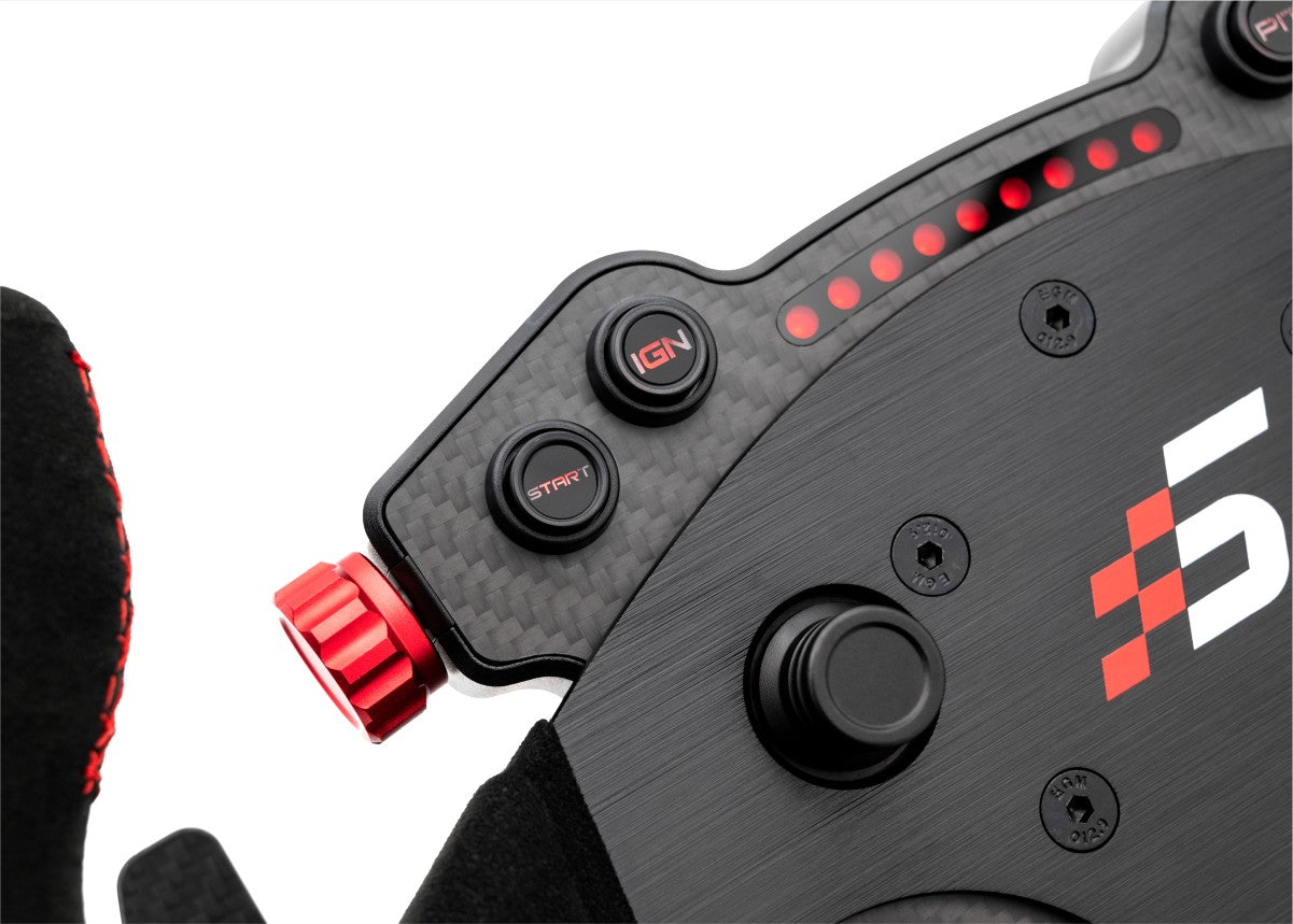 Simagic GTC Racing Steering Wheel - High-Performance Carbon Fiber Wheel Rim for Sim Racing | Perfect for PC, PS5, Xbox & Simulator Cockpits