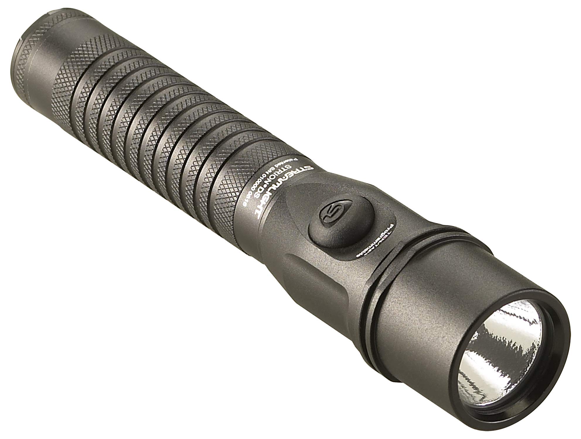 Streamlight Strion DS 375 Lumen Rechargeable Flashlight - Compact Dual Switch LED Tactical Light for Police, Security & Outdoor Use