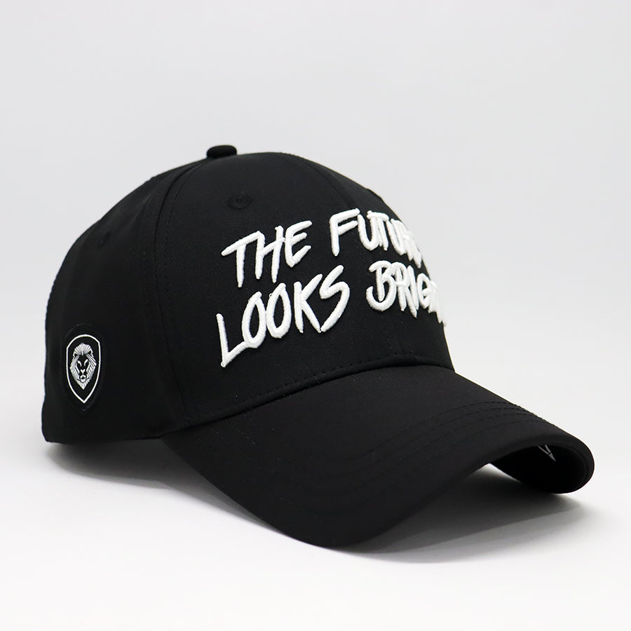 New York State Future Looks Bright Black Snapback Hat - Stylish Unisex Baseball Cap for Men & Women - Perfect for Streetwear, Sports, and Casual Outfits