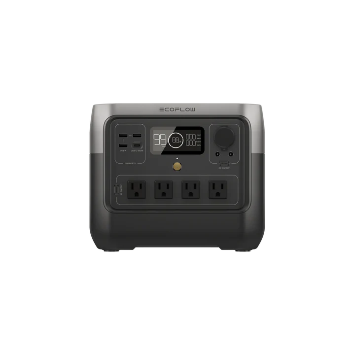 EcoFlow River 2 Pro Portable Power Station 768Wh | Solar Generator for Camping, RV & Emergency Backup | Fast Charging, Lightweight, Quiet Power Supply