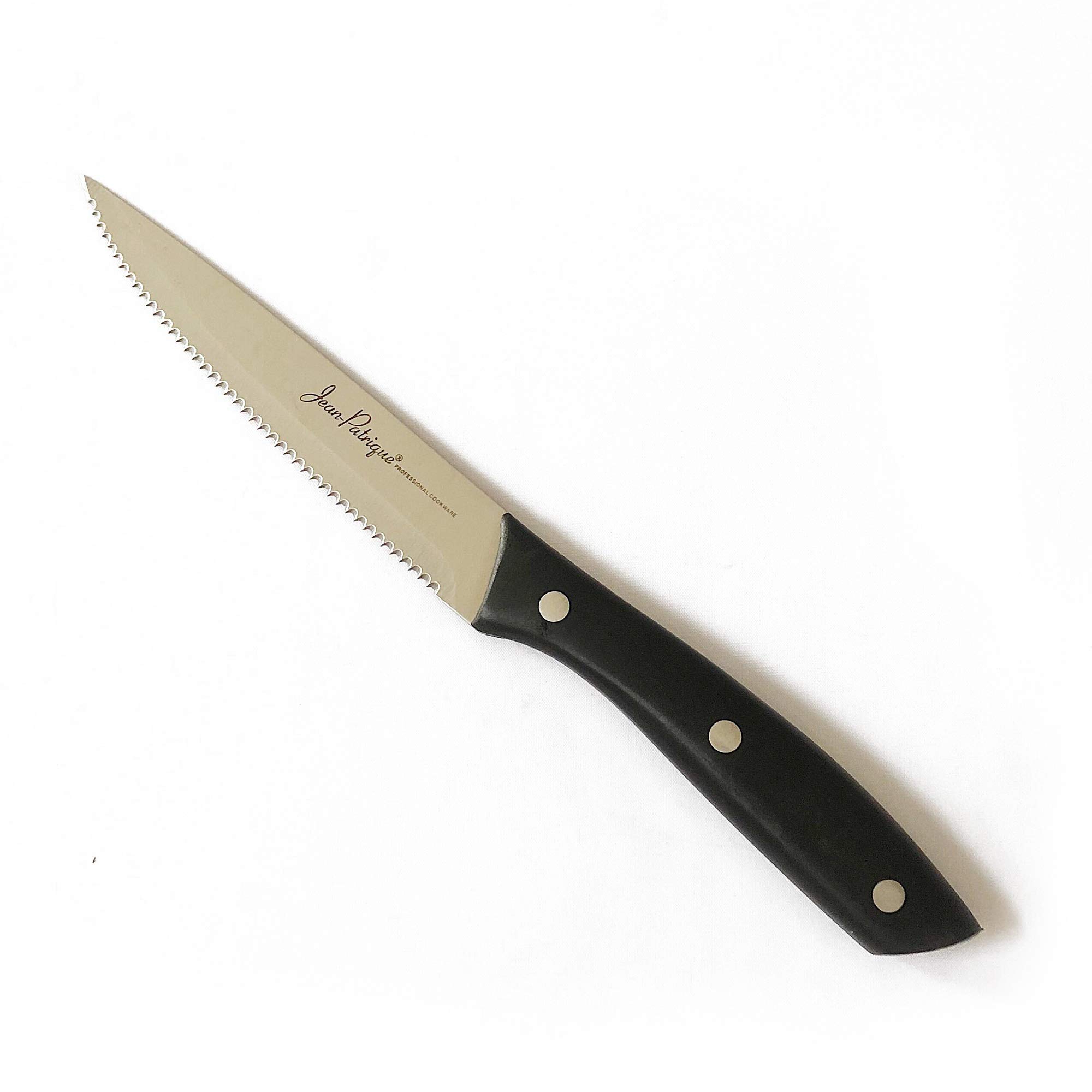 Premium Jean-Patrique Onyx Knife Collection - 14 Piece Knife Set with Block for Professional Chefs & Home Cooking | Perfect for Kitchen, BBQ, Camping & Gift Giving