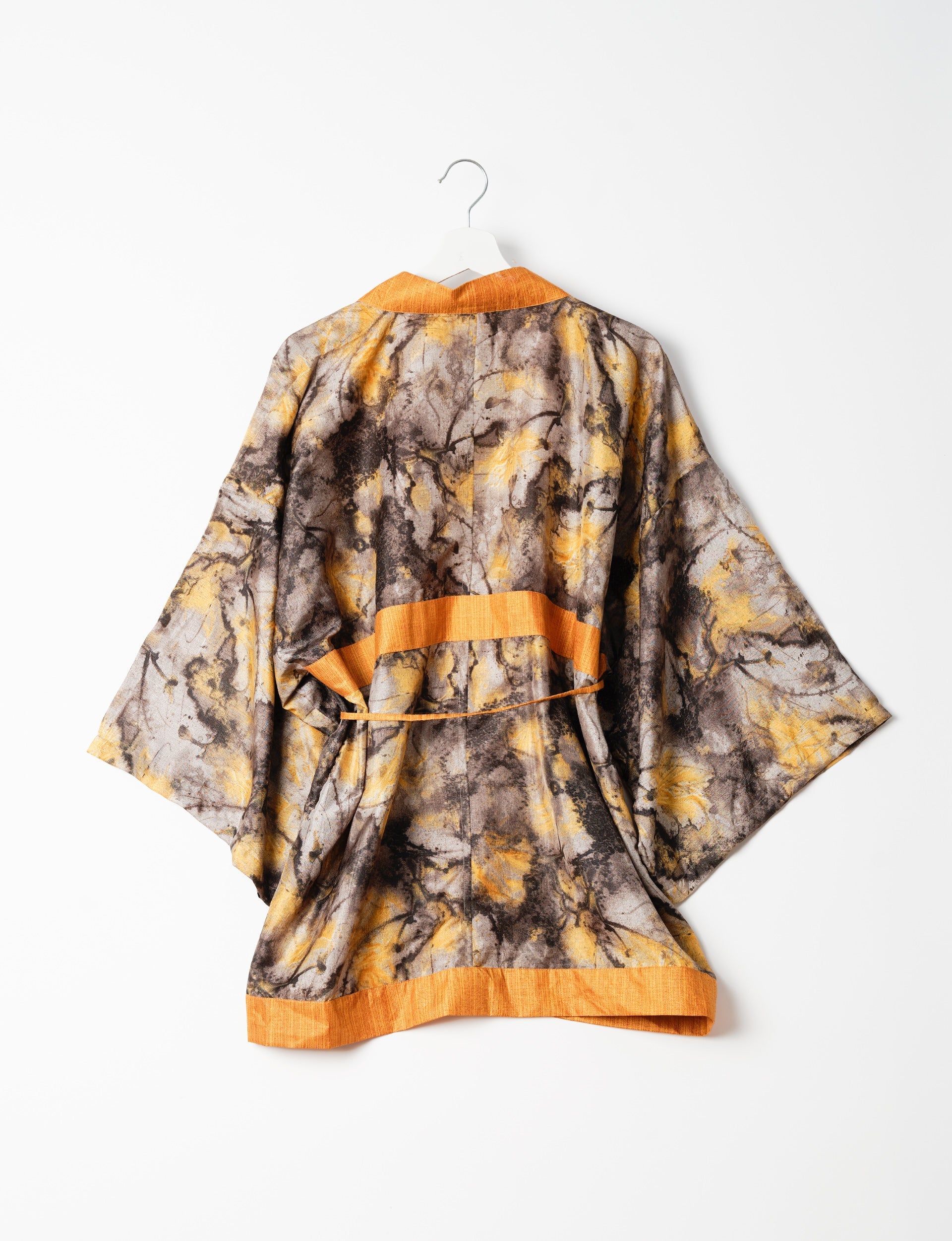 Japanese Kimono Robe Floral Print - Lightweight Cotton Bathrobe for Women - Perfect for Spa, Yoga, and Relaxation at Home