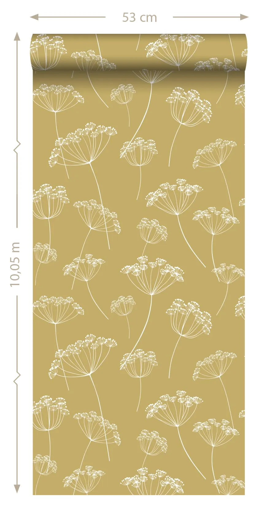 Scandi Cool Dandelion Tails - Nordic Style Home Decor for Living Room & Bedroom - Perfect for Boho Chic Interior Design